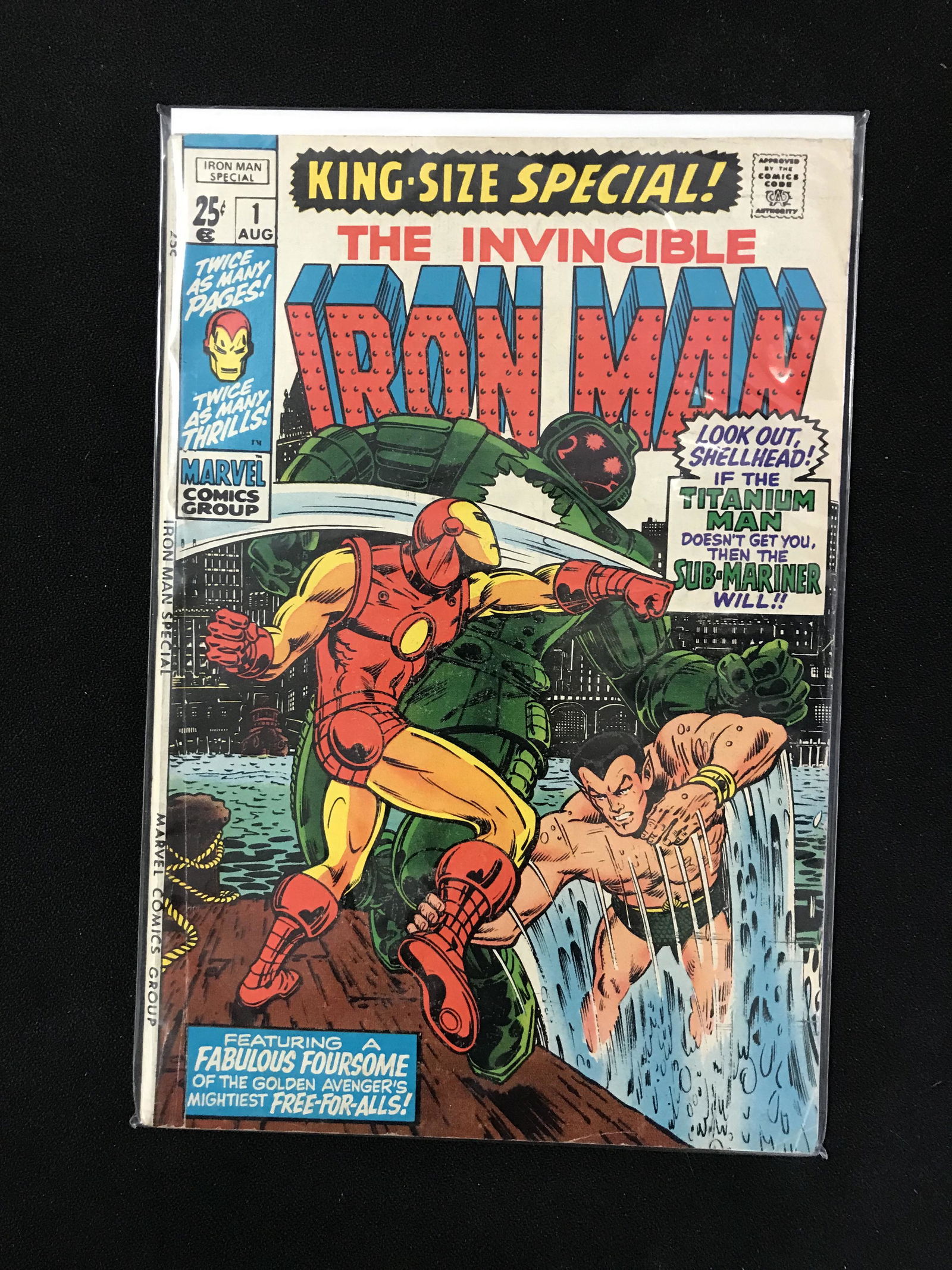KING-SIZE SPECIAL THE INVINCIBLE IRON MAN #1 (MARVEL COMICS) (1 of 1)