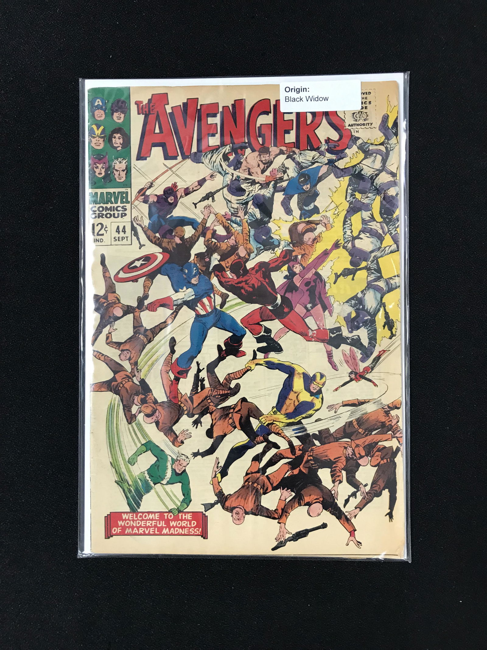1967 MARVEL COMICS AVENGERS NO. 44 (1 of 1)