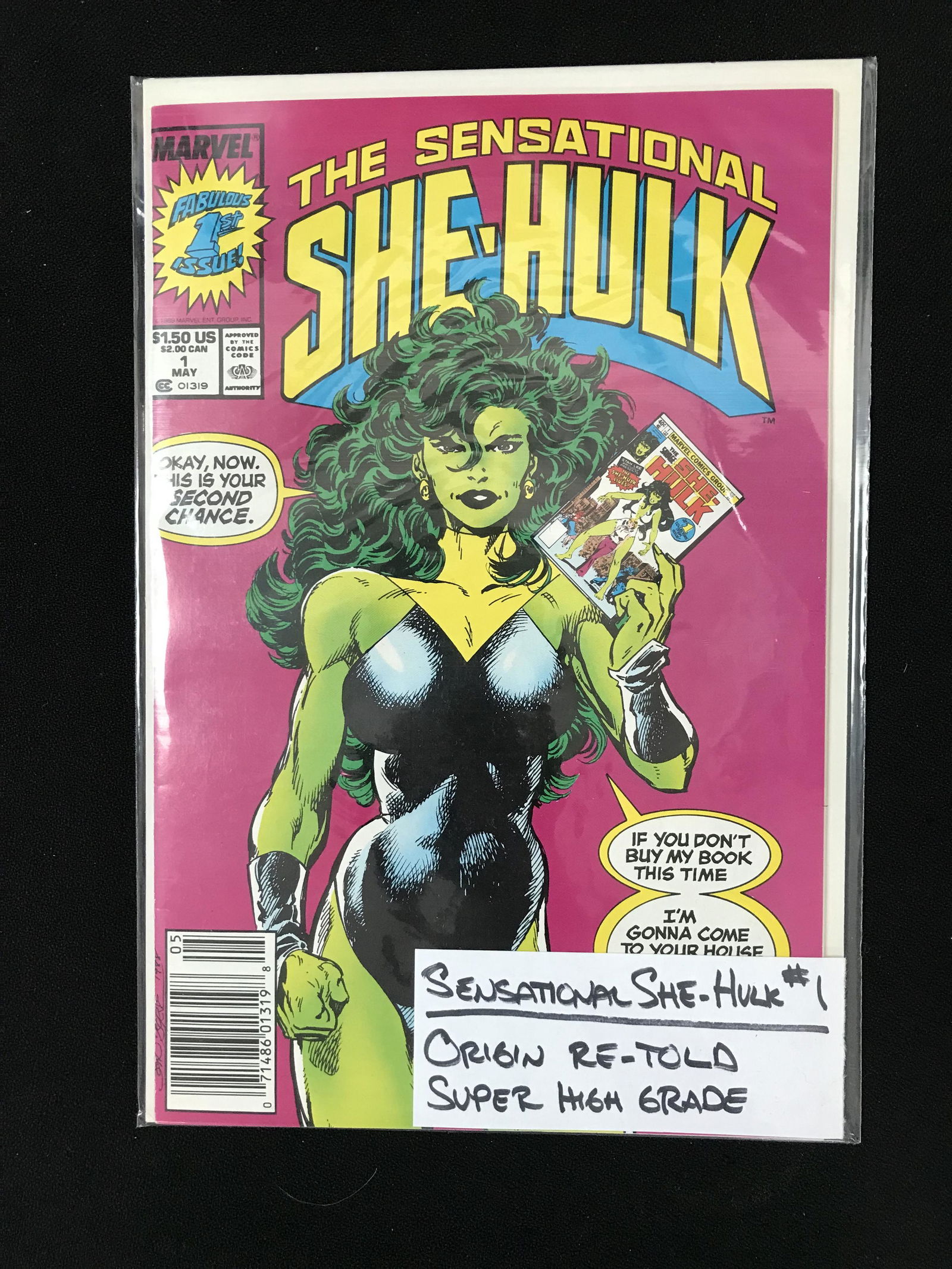 THE SENSATIONAL SHE HULK # 1 (MARVEL COMICS) (1 of 1)
