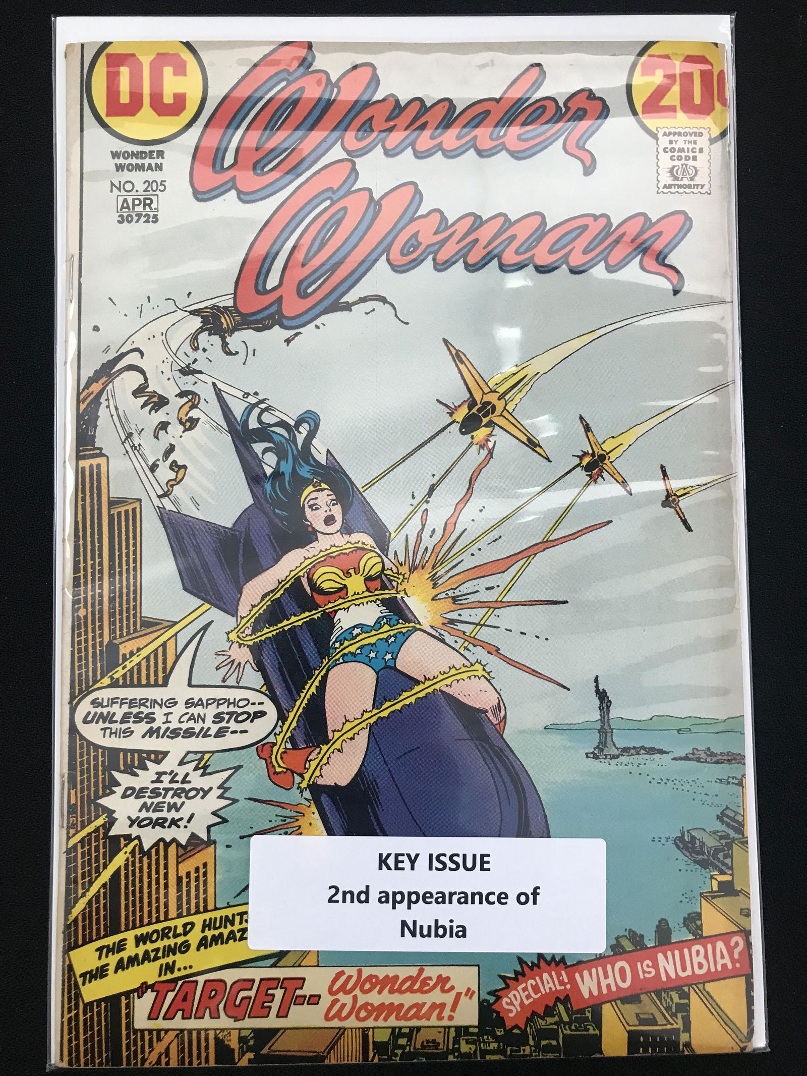 WONDER WOMAN  # 205 KEY ISSUE    (DC COMICS) (1 of 1)