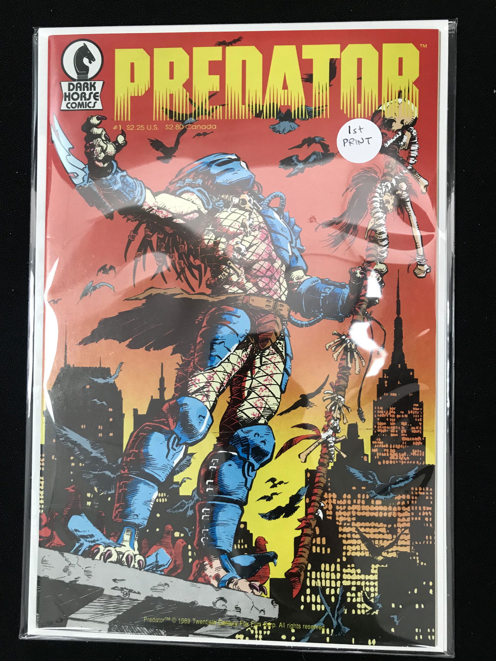 PREDATOR  #1 FIRST PRINT (DARK HORSE COMICS) (1 of 1)