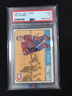 1968 OPC TED HARRIS NO. 162 (PSA 3): 1968 OPC TED HARRIS NO. 162 (PSA 3)