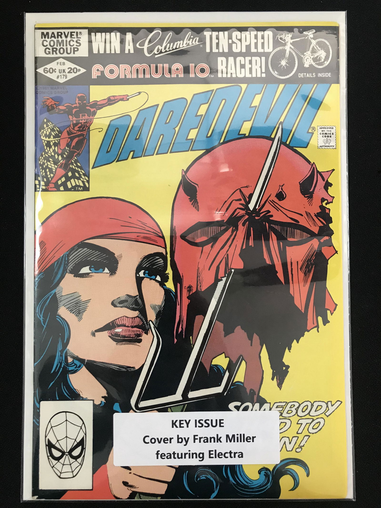 DAREDEVIL  #179 KEY ISSUE    (MARVEL COMICS) (1 of 1)