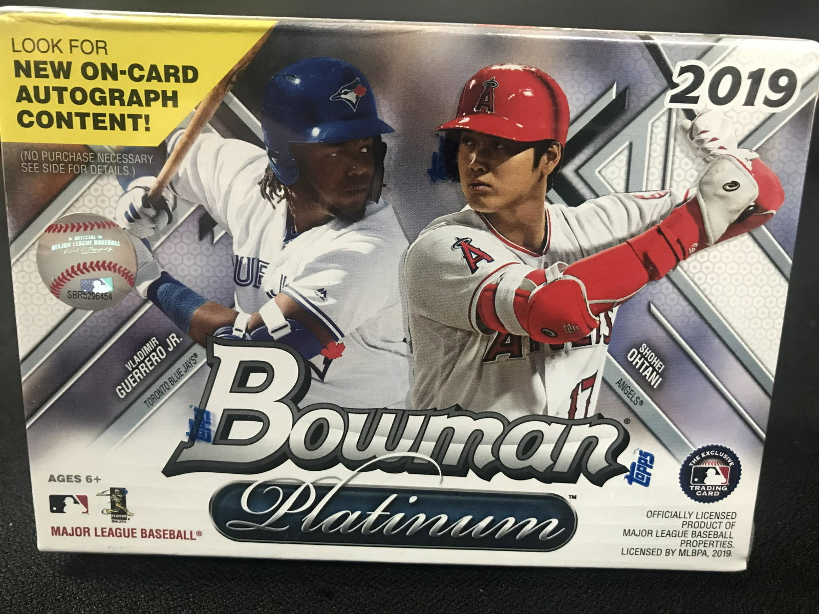 2019 BOWMAN PLATINUM BLASTER BOX (GUERRERO RC YEAR): 12019 BOWMAN PLATINUM BLASTER BOX (GUERRERO RC YEAR)