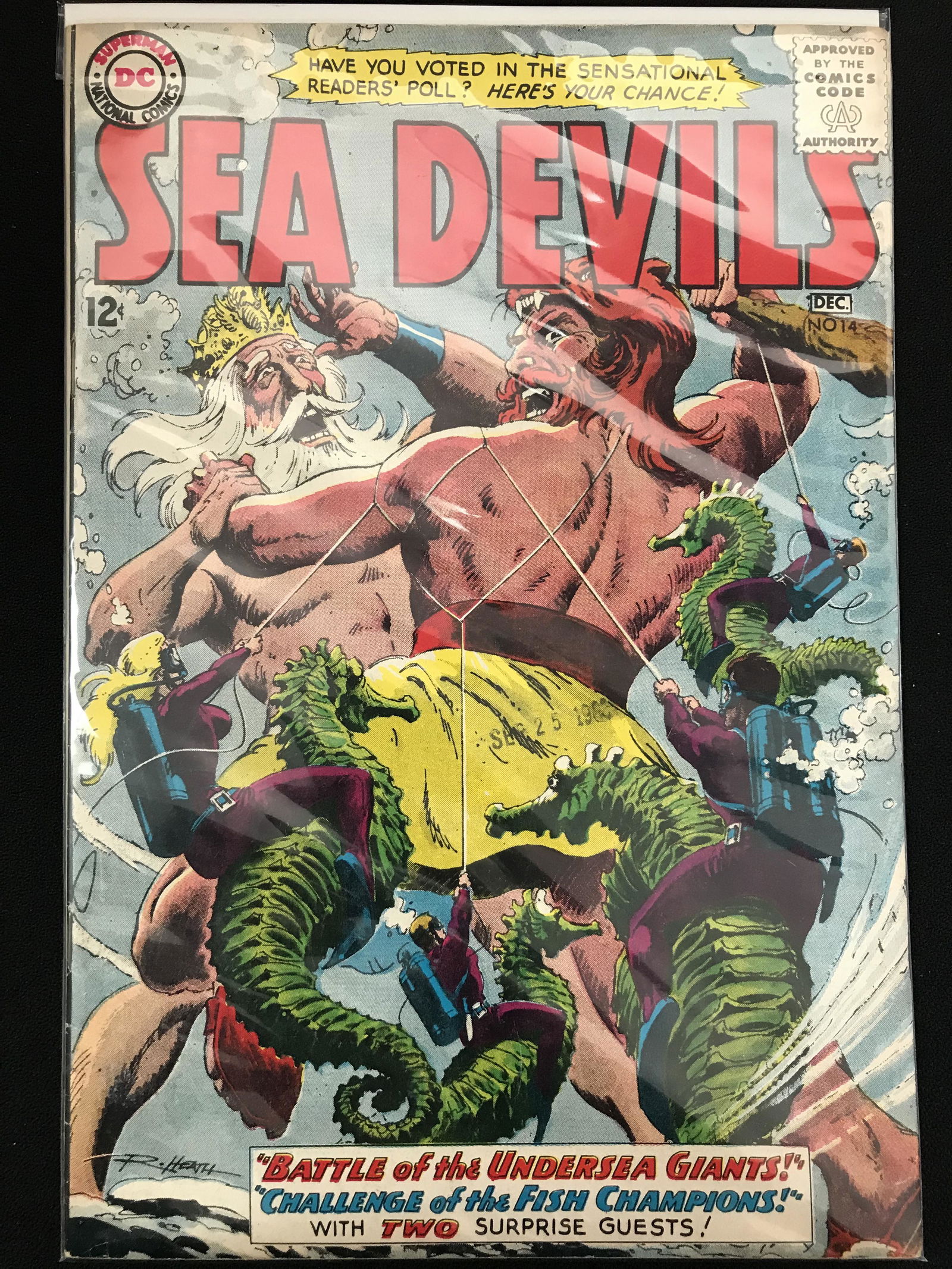 SEA DEVILS #14  (DC COMICS) (1 of 1)