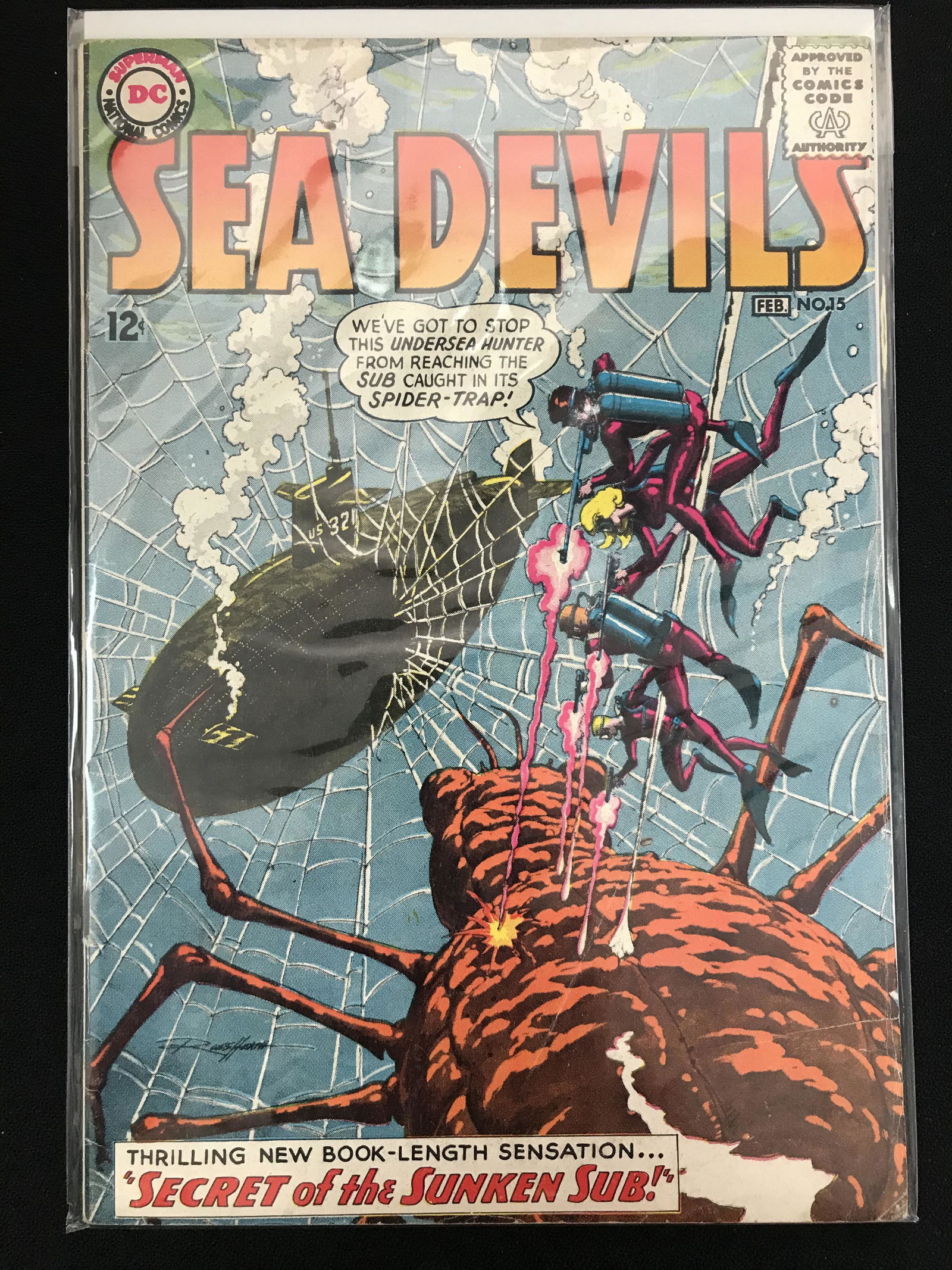 SEA DEVILS #15  (DC COMICS) (1 of 1)