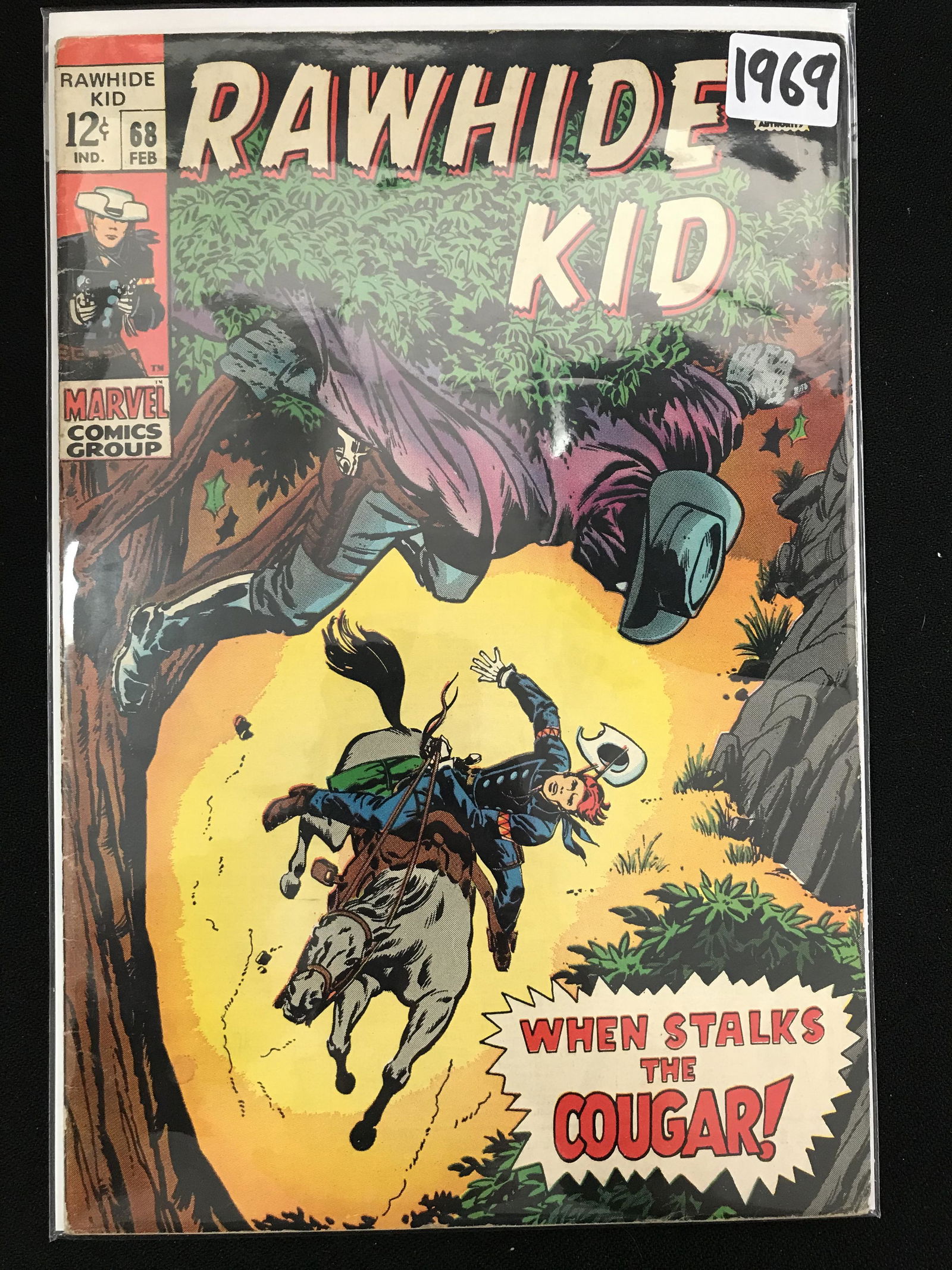 1969 MARVEL COMICS RAWHIDE KID NO. 68 (1 of 1)