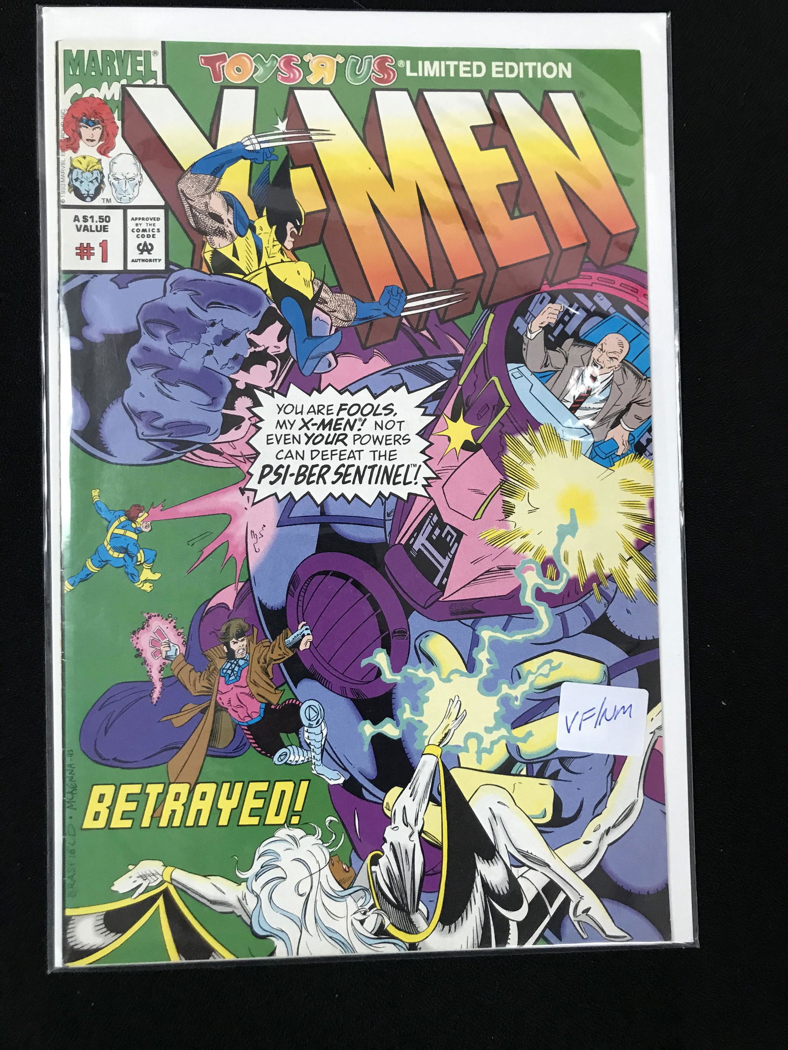 X-MEN TOYS R US EDITION #1 (MARVEL COMICS) (1 of 1)