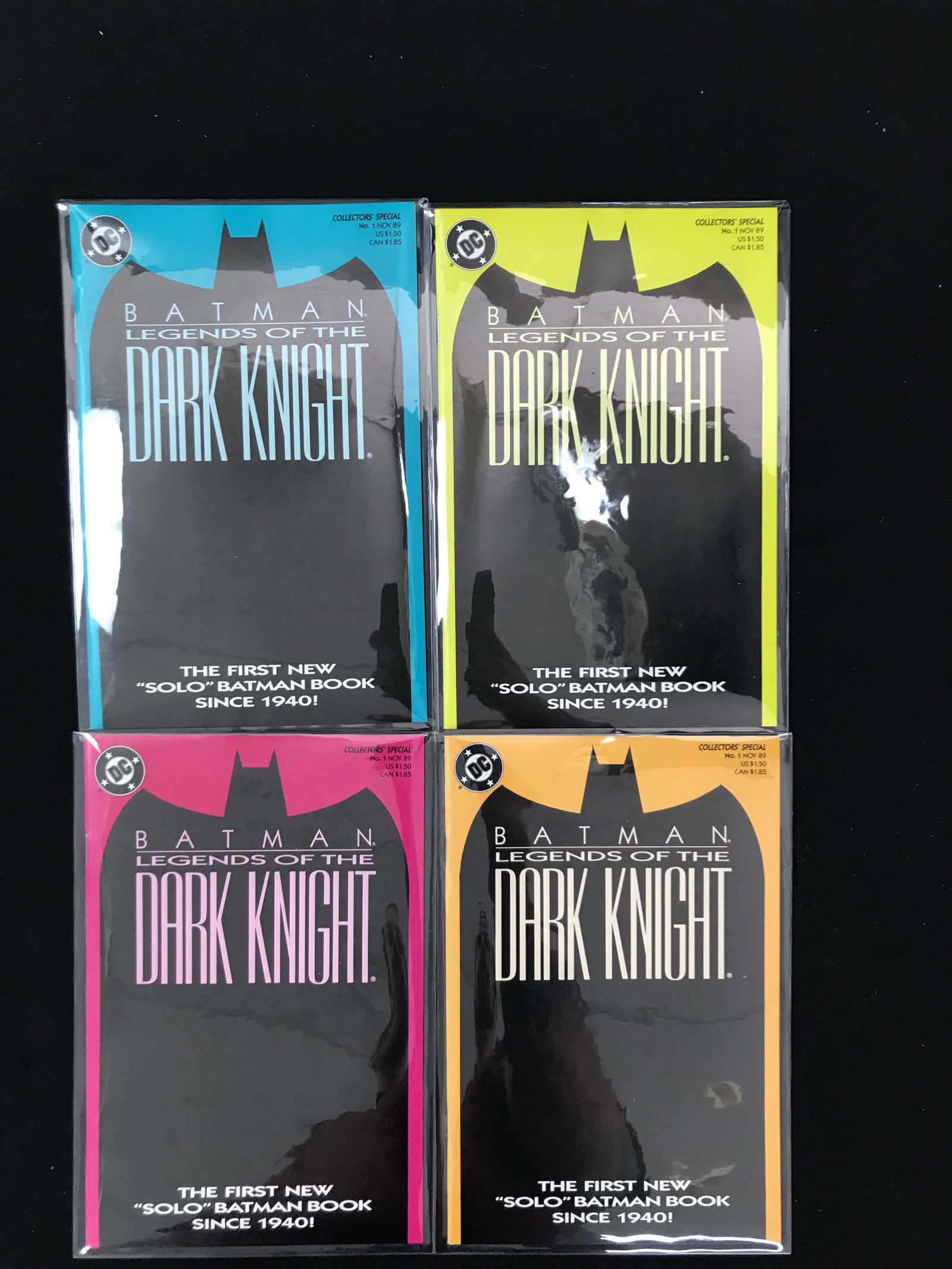 LOT OF 4 BATMAN LEGENDS OF THE DARK KNIGHT #1  (DC COMICS) (1 of 1)