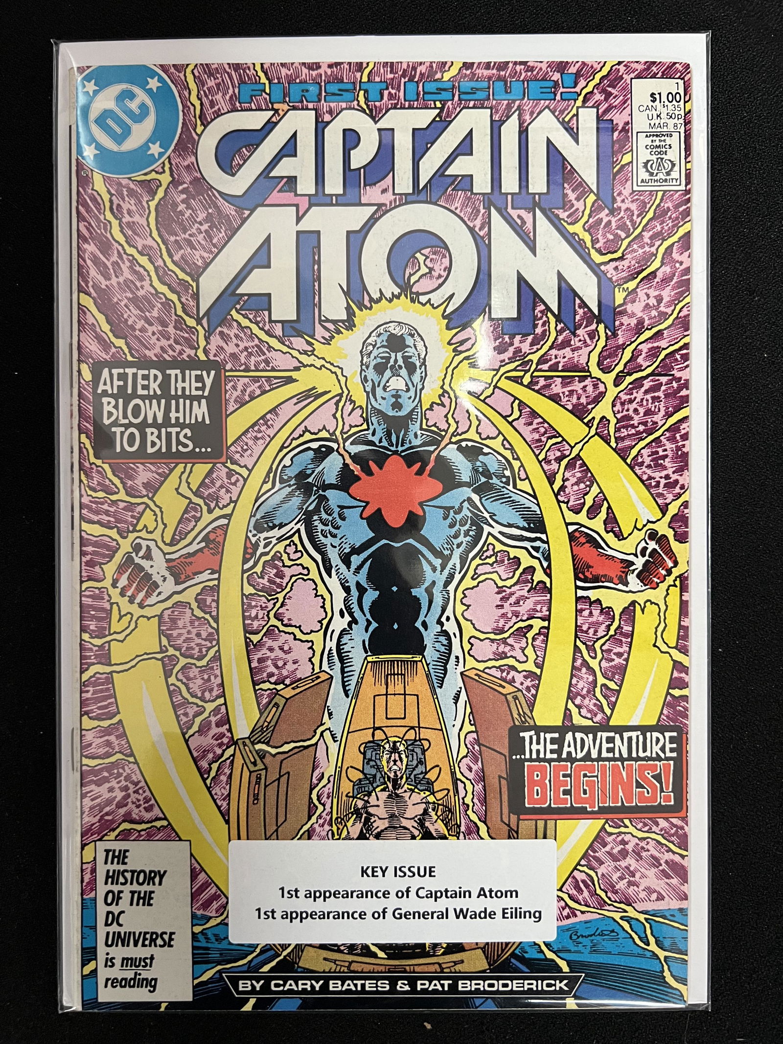 CAPTIAN ATOM #1 KEY ISSUE (DC COMICS) (1 of 1)