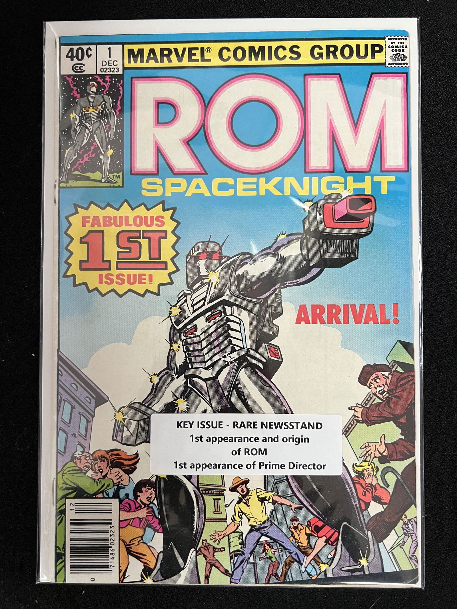 ROM SPACEKNIGHT #1 KEY ISSUE RARE NEWSTAND EDITION (MARVEL COMICS) (1 of 1)