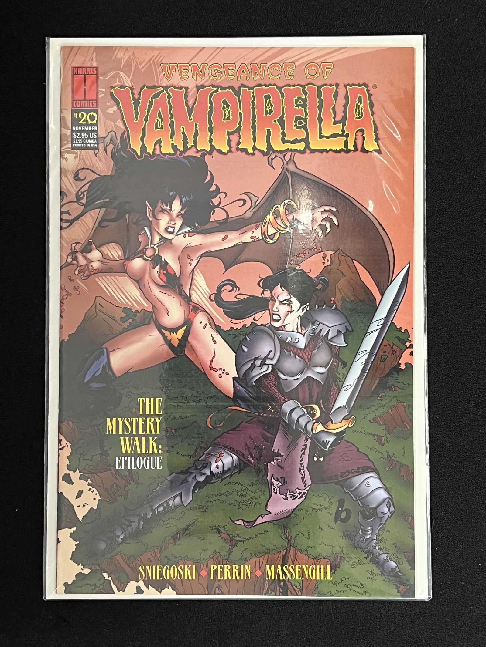 VENGEANCE OF VAMPIRELLA  #20   (HARRIS COMICS) (1 of 1)