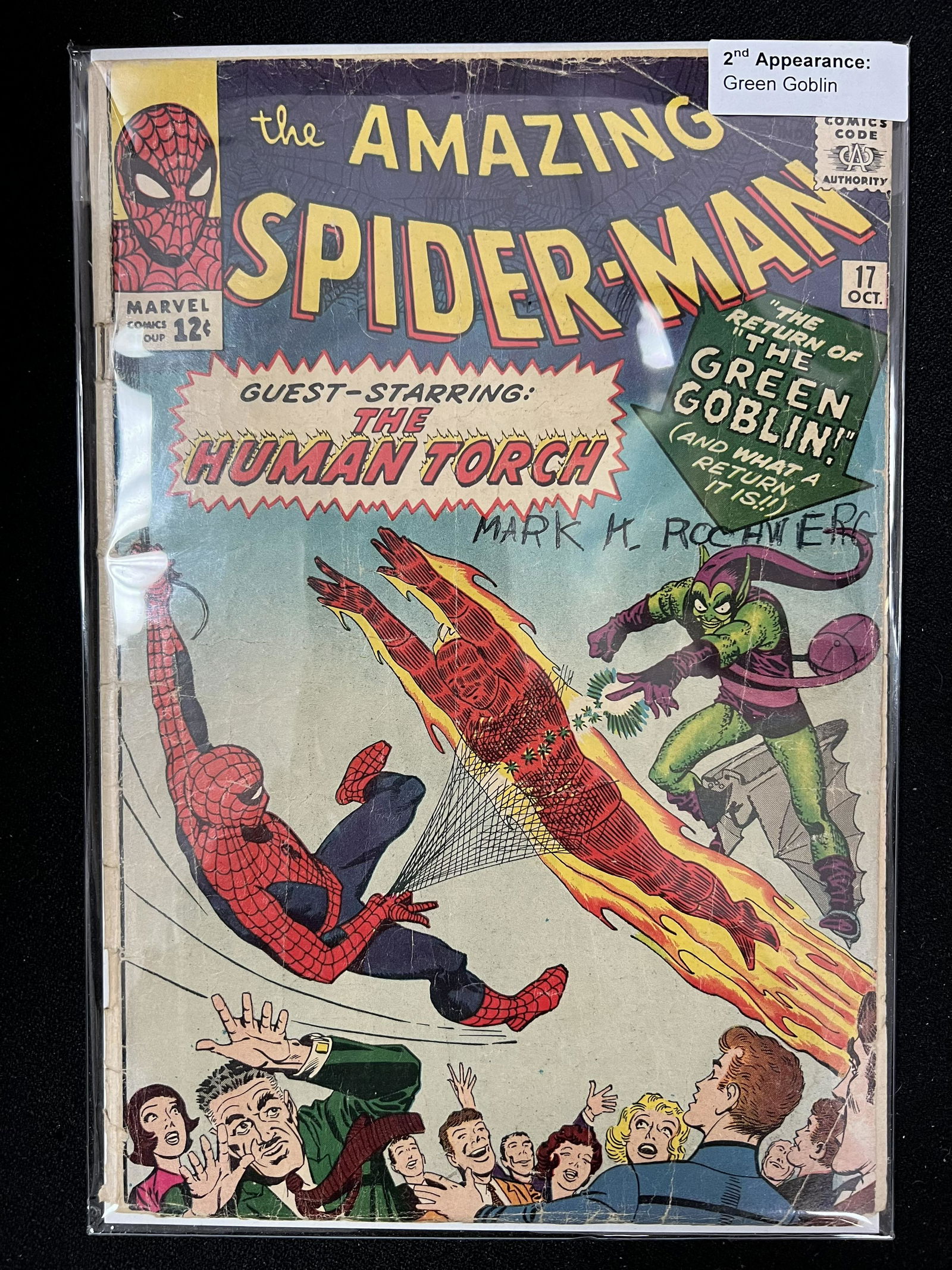 THE AMAZING SPIDER-MAN #17   MARVEL COMICS (1 of 1)