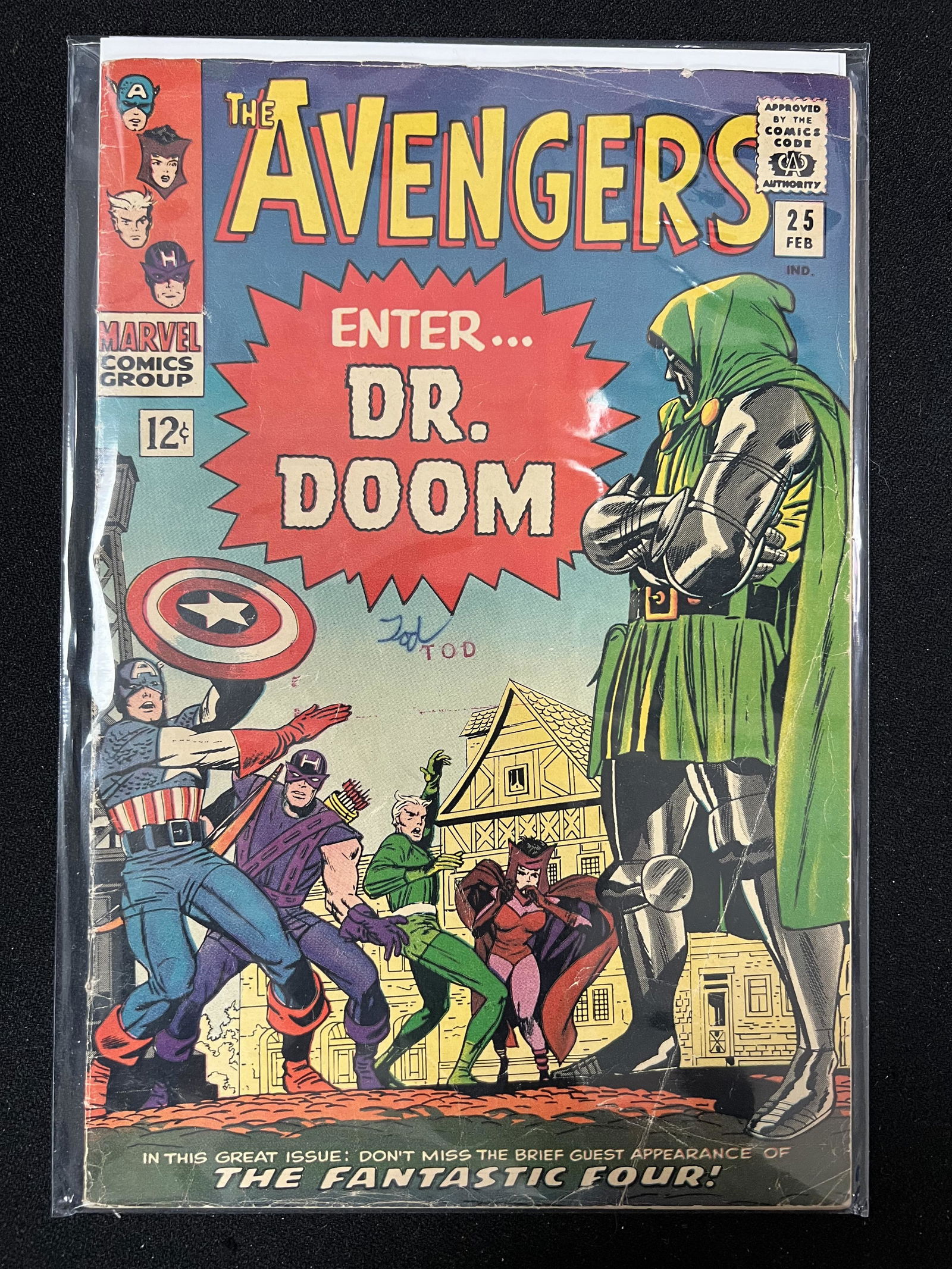 THE  AVENGERS  #25  MARVEL COMICS (1 of 1)