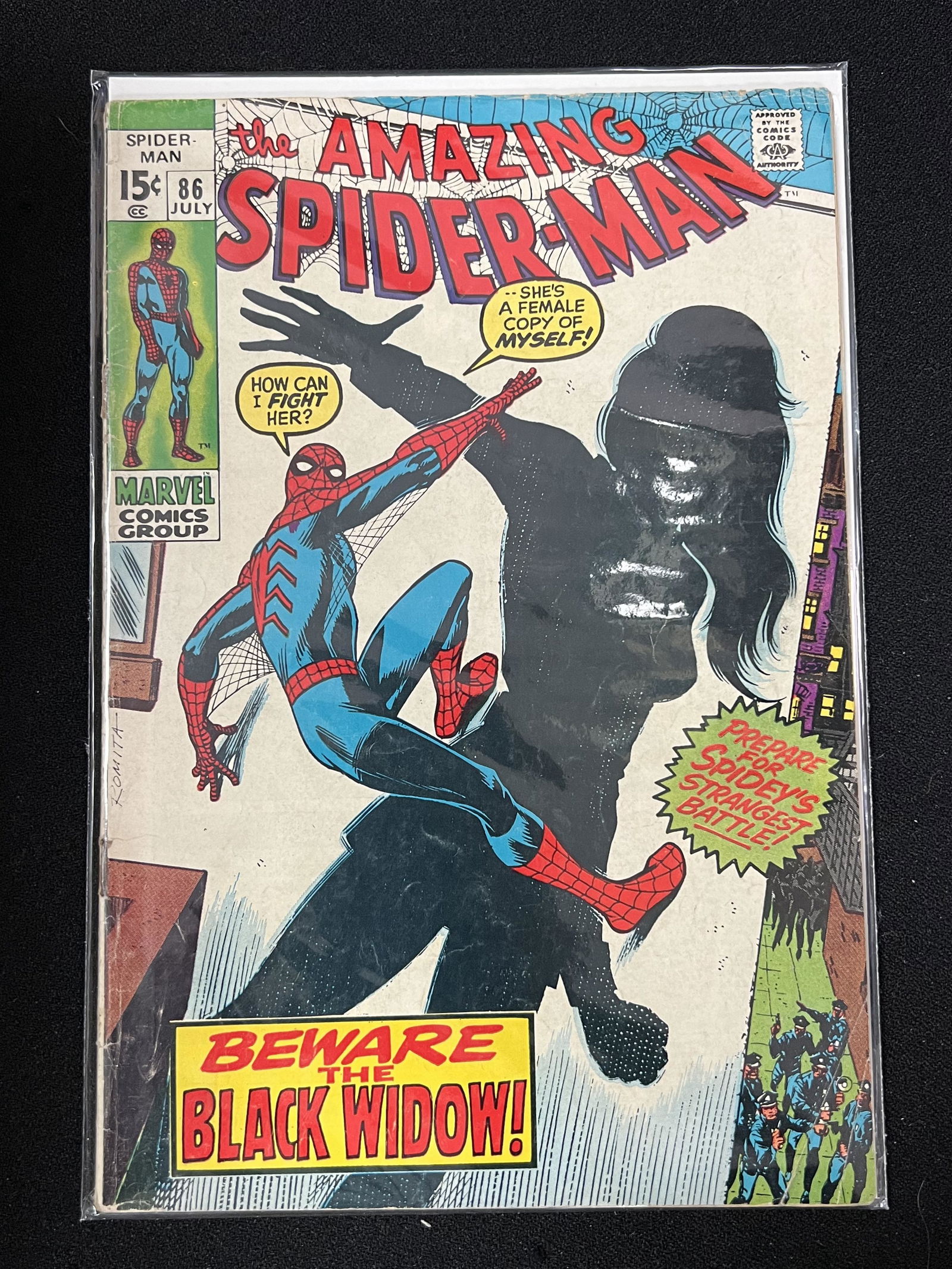 THE AMAZING SPIDER-MAN #86   MARVEL COMICS (1 of 1)