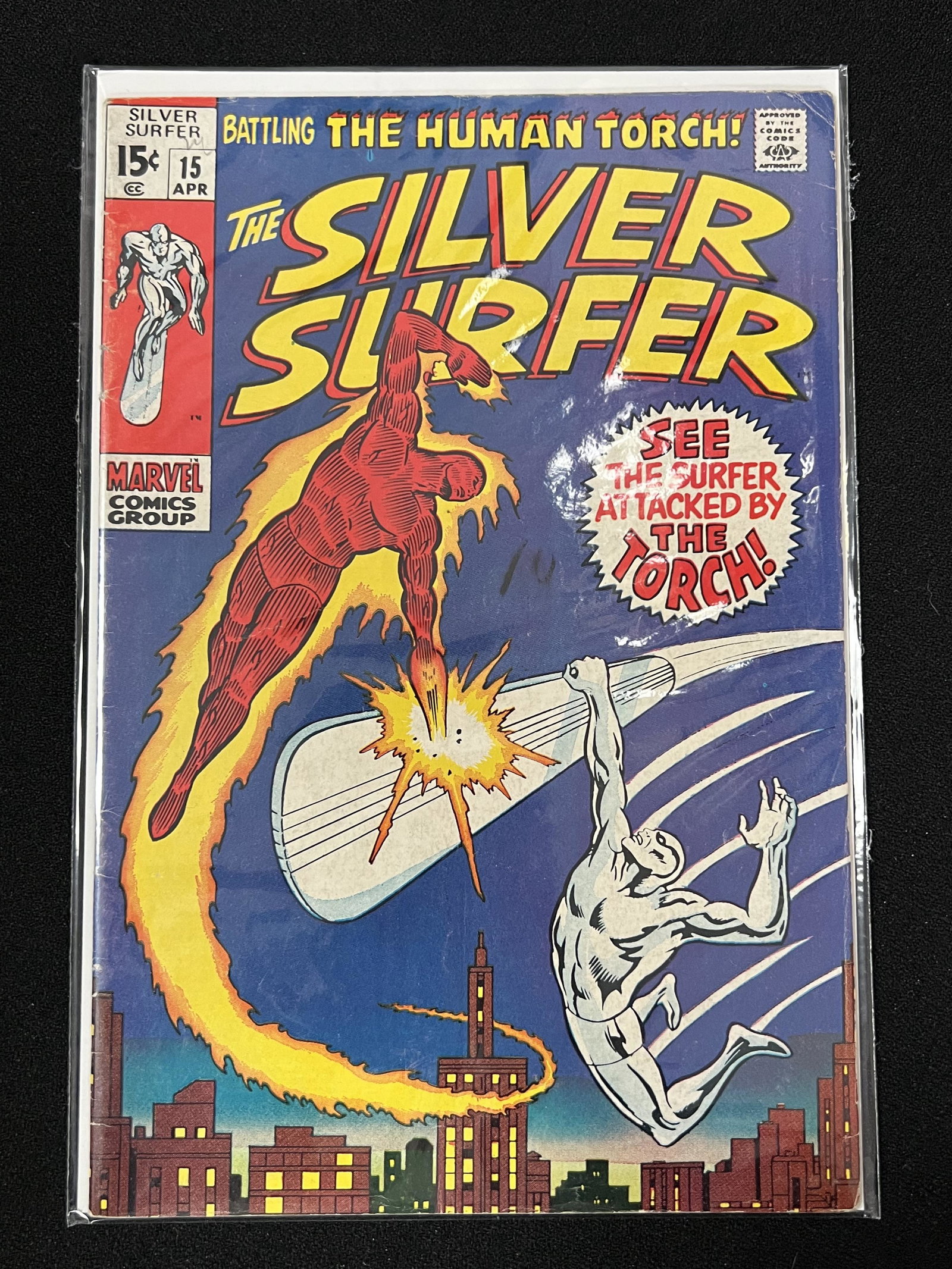 SILVER SURFER  #15  (MARVEL COMICS) (1 of 1)