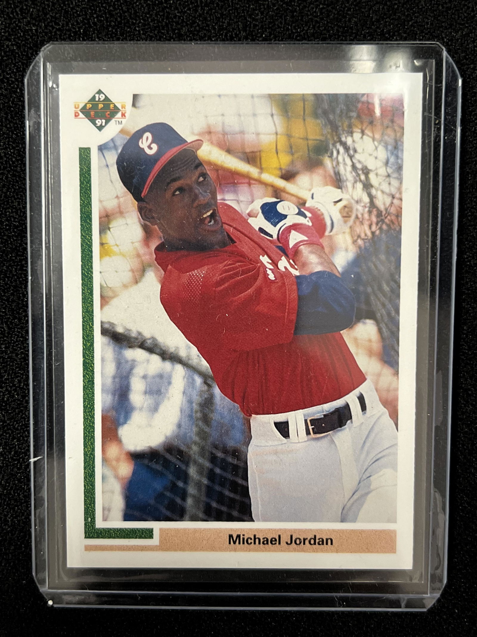 1992 UPPER DECK BASEBALL MICHAEL JORDAN ROOKIE CARD (1 of 2)