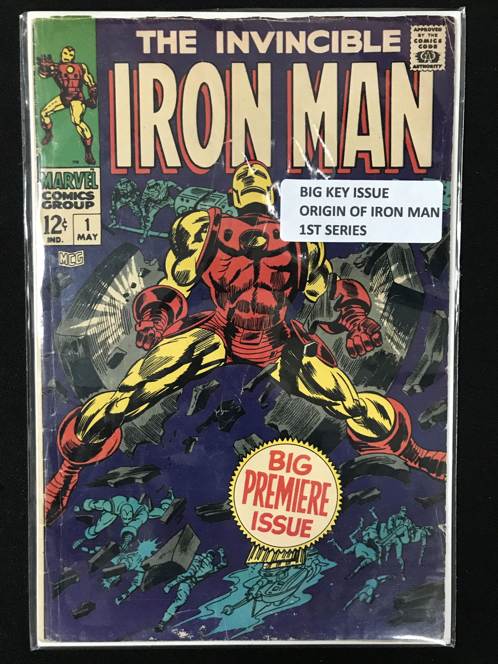 MARVEL COMICS IRON MAN NO.1 (ORIGIN OF IRON MAN ) (1 of 1)