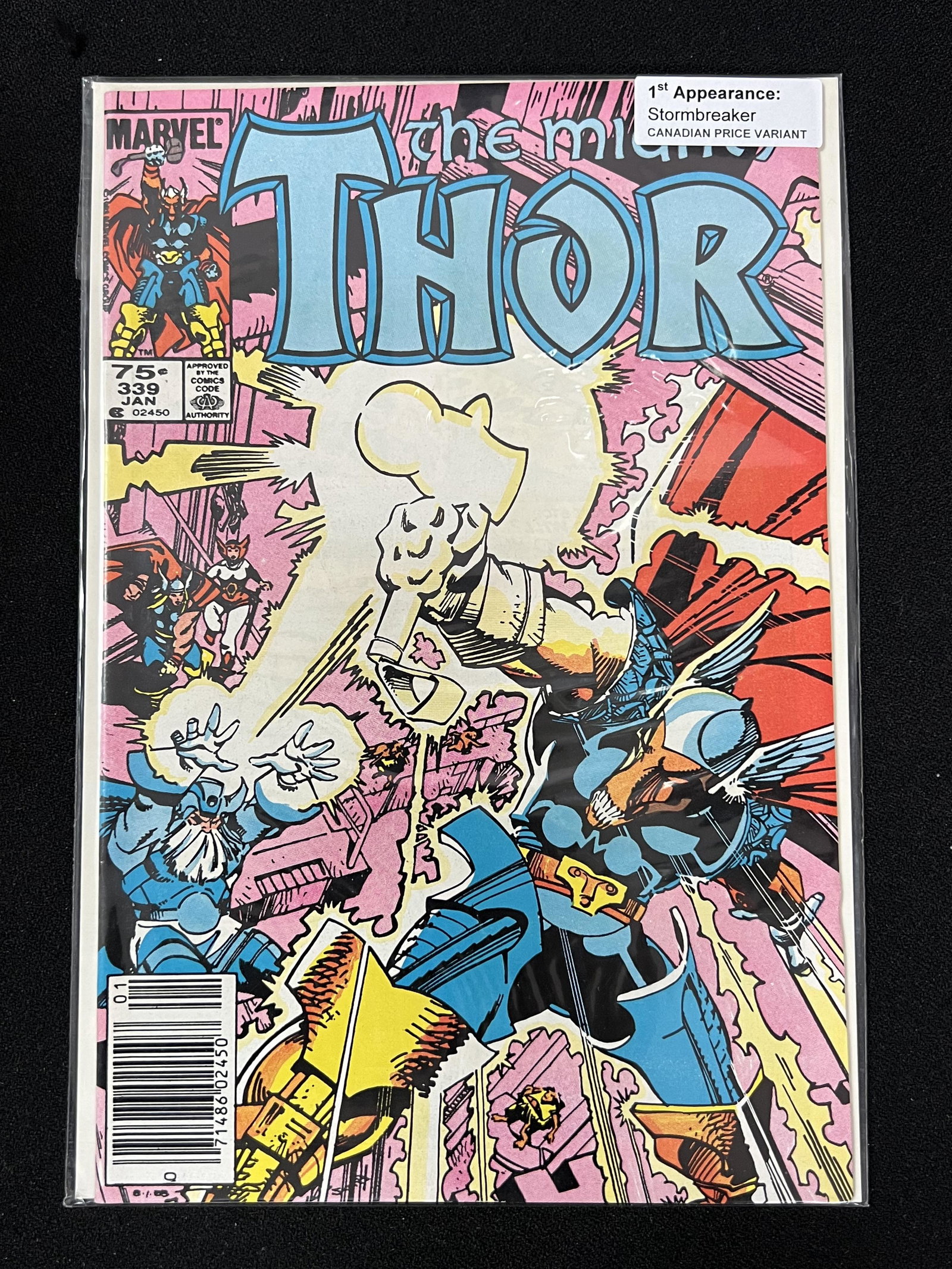 MARVEL COMICS THE MIGHTY THOR NO.339 (1ST APPEARANCE STORMBREAKER): MARVEL COMICS THE MIGHTY THOR NO.339 (1ST APPEARANCE STORMBREAKER)