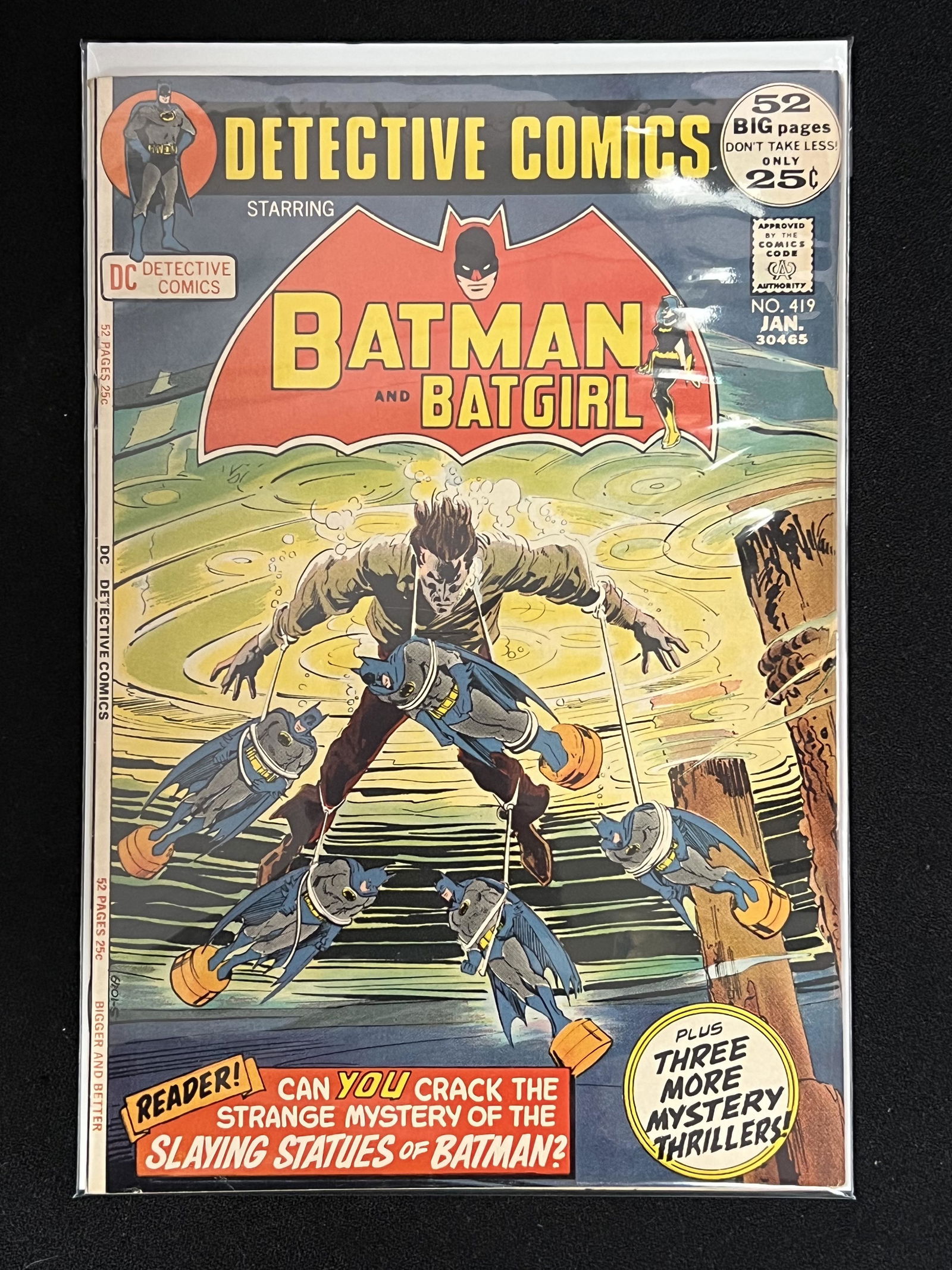 DC COMICS DETECTIVE BATMAN AND BATGIRL NO. 419 (1 of 1)