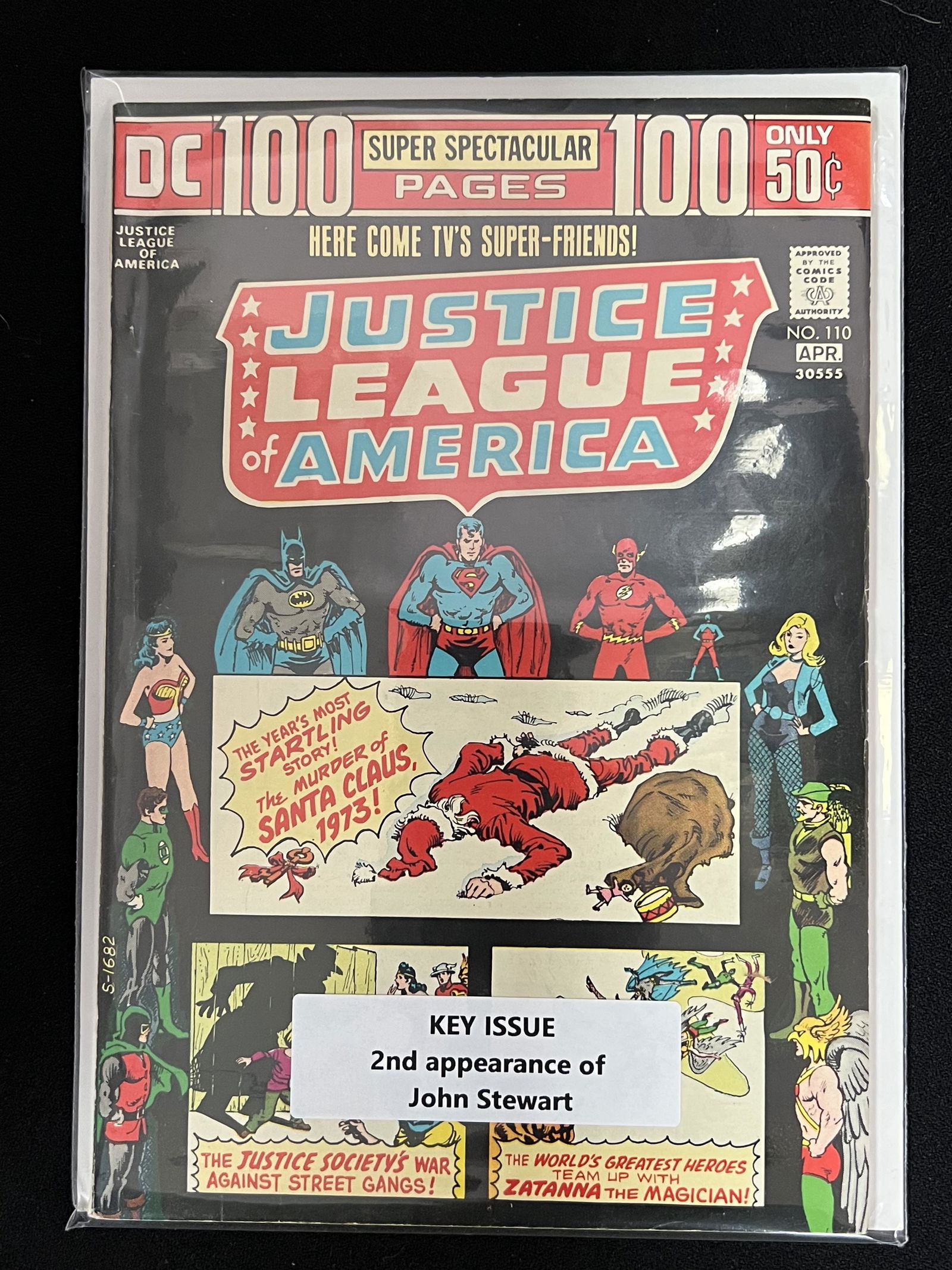 DC COMICS JUSTICE LEAGUE OF AMERICA NO.110 (1 of 1)