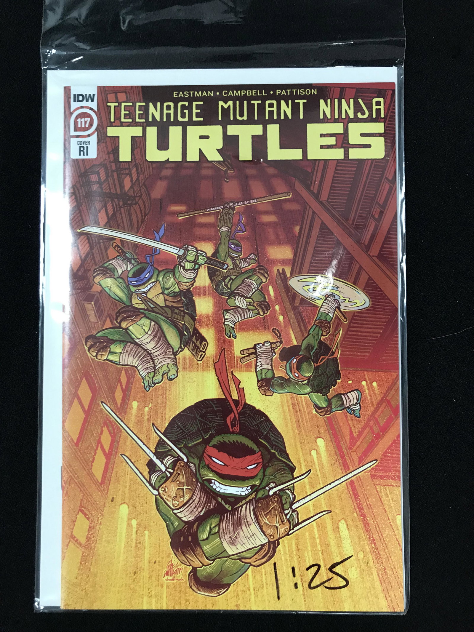 IDW COMICS TEENAGE MUTANT NINJA TURTLES NO. 117: IDW COMICS TEENAGE MUTANT NINJA TURTLES NO. 117