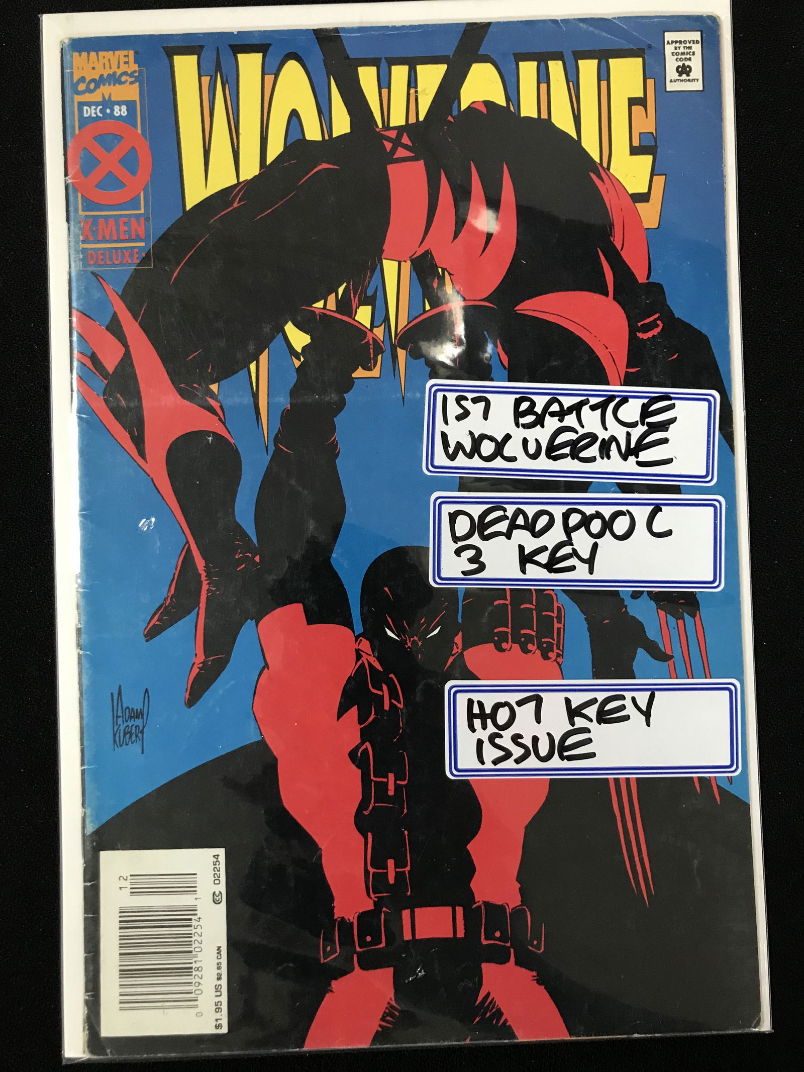 1994 MARVEL COMICS WOLVERINE NO. 88 (DEADPOOL 3 KEY) (1 of 1)