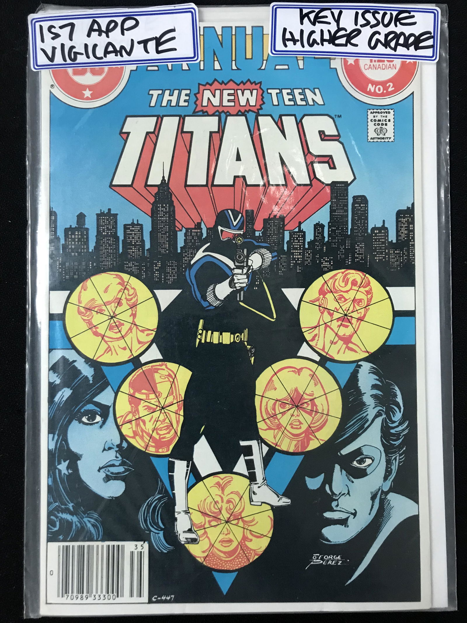 1983 DC COMICS NEW TEEN TITANS ANNUAL NO. 2 (1 of 1)