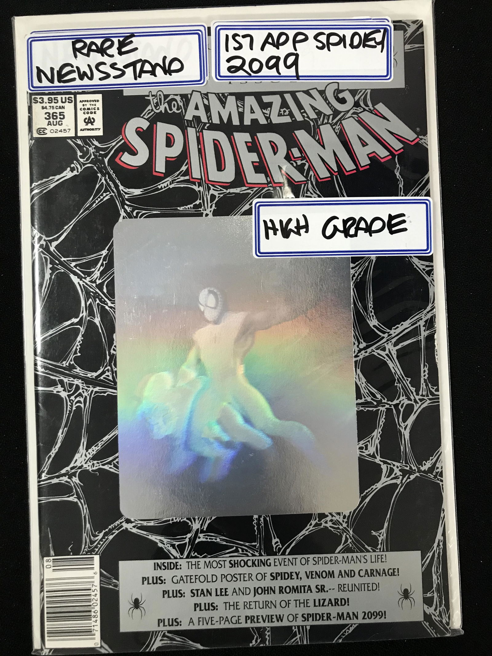 1992 MARVEL COMICS SPIDER-MAN 30TH ANNIVERSARY NO. 365 (1 of 1)