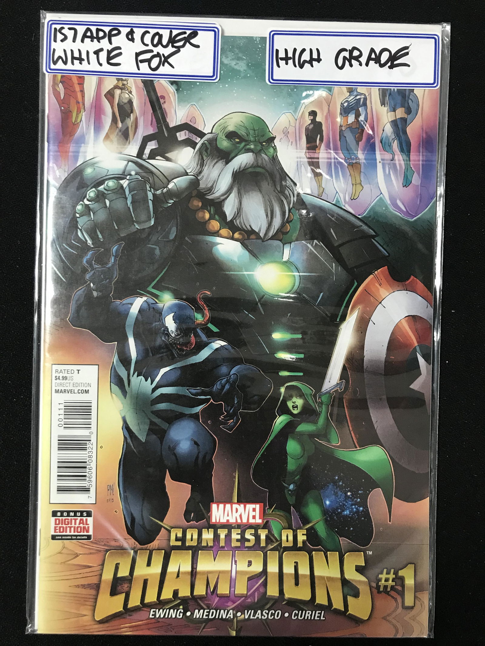 MARVEL COMICS CONTEST OF CHAMPIONS NO. 1 (1 of 1)