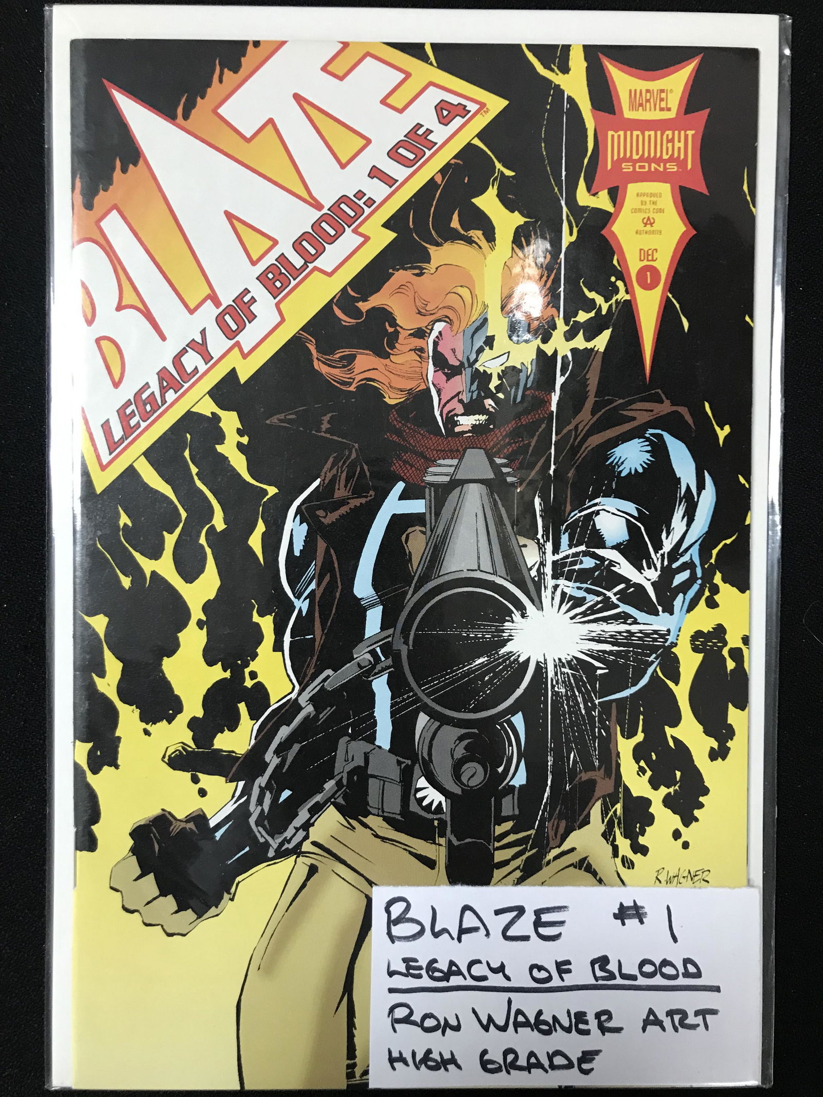 MARVEL COMICS BLAZE NO. 1 (1 of 1)