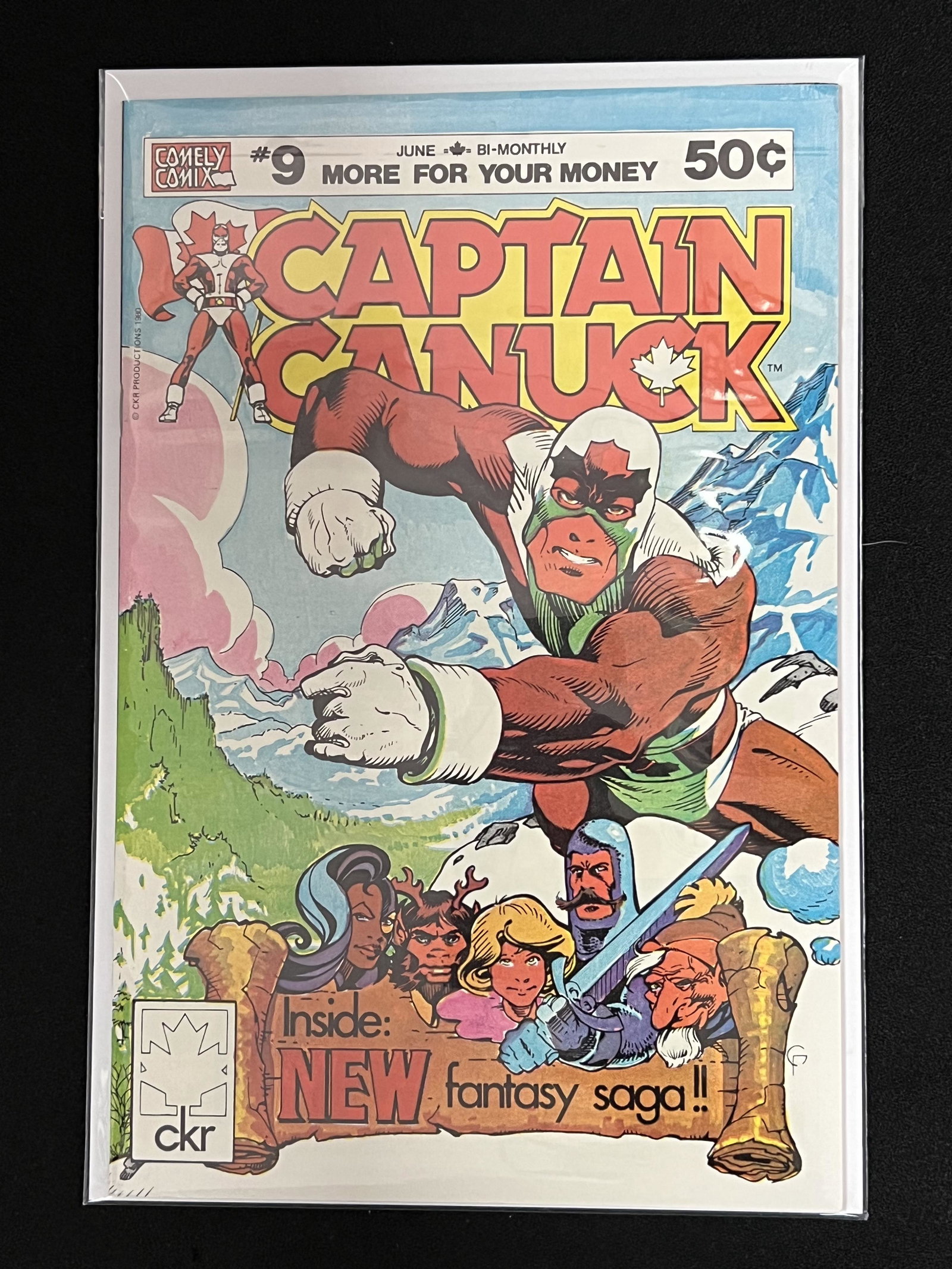 CONELY COMIX CAPTAIN CANUCK NO .9: CONELY COMIX CAPTAIN CANUCK NO .9