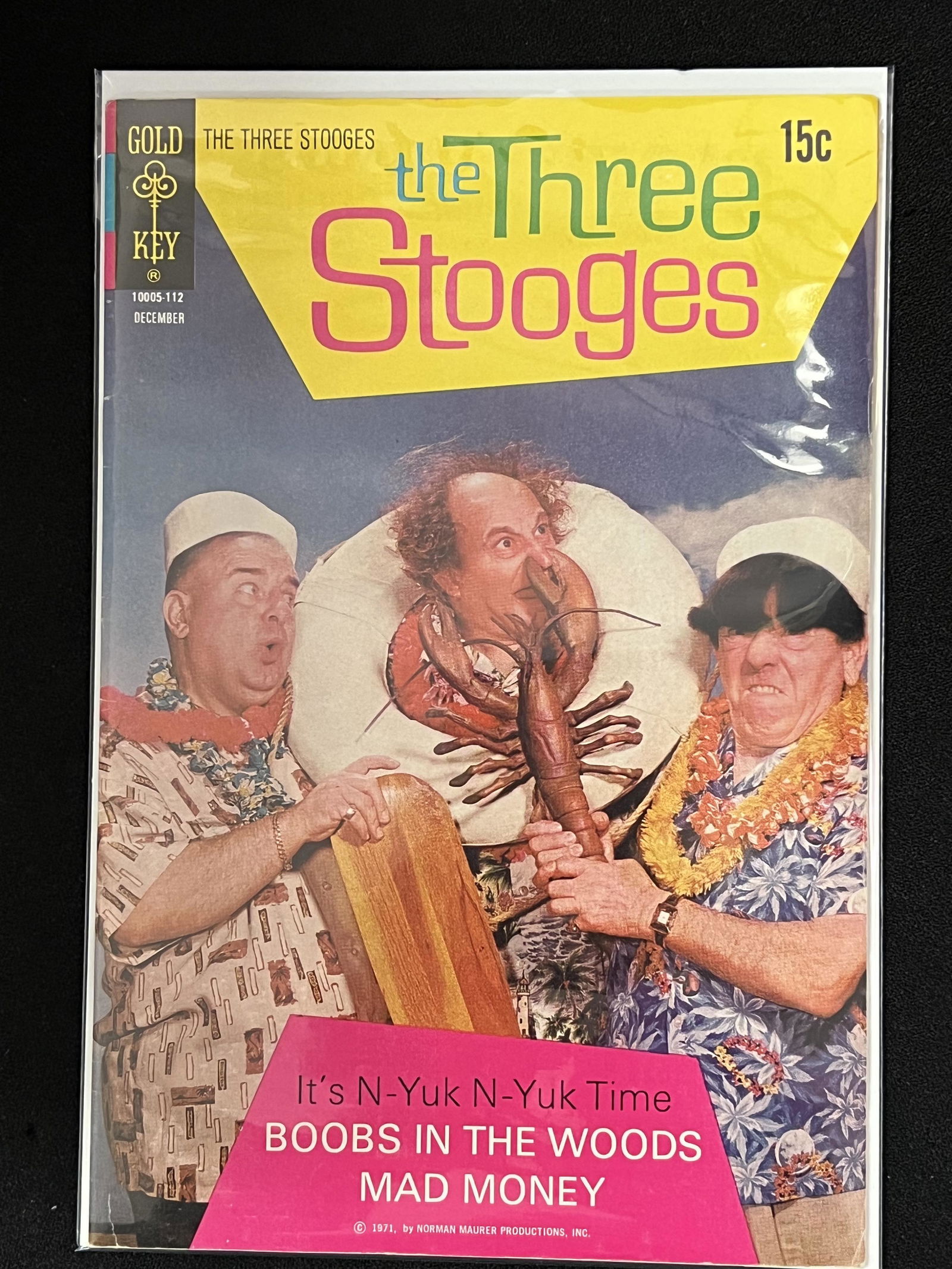 GOLD KEY COMICS THE THREE STOOGES NO. 31 (1 of 1)