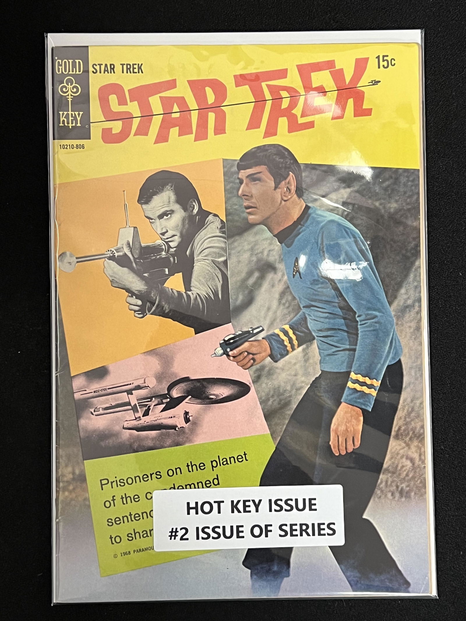 GOLD KEY COMICS STAR TREK NO. 2 (1 of 1)