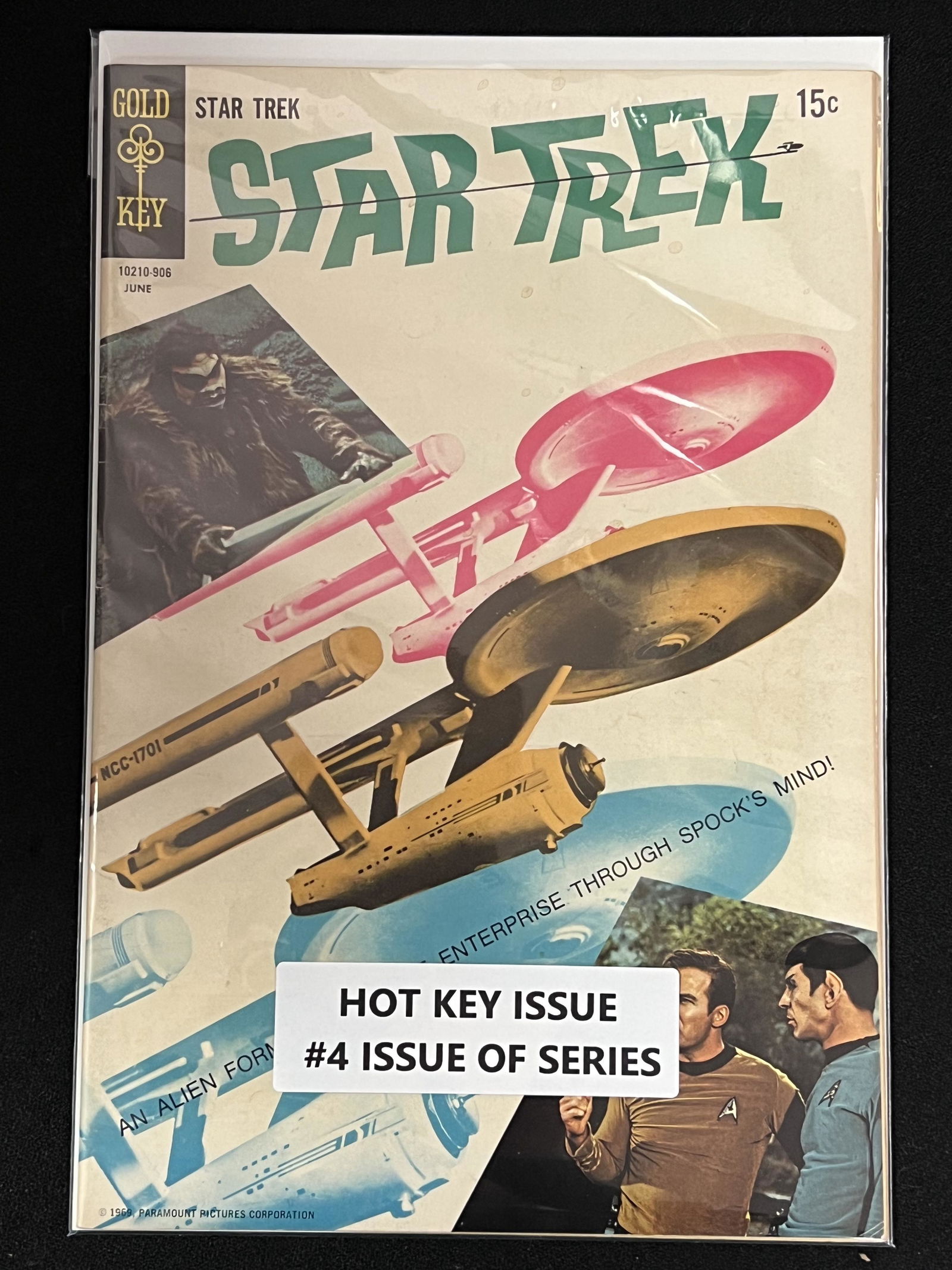 GOLD KEY COMICS STAR TREK NO .4 (1 of 1)