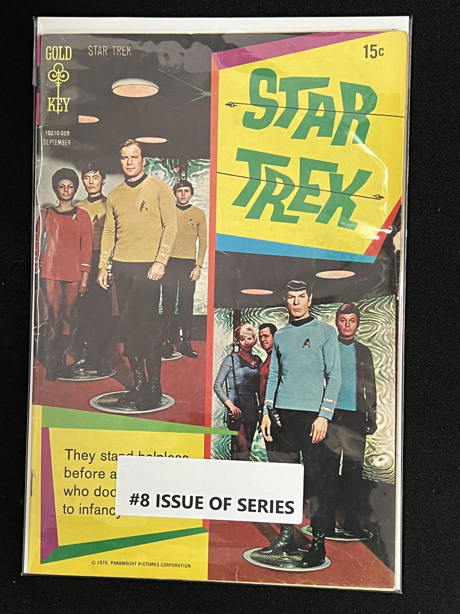 GOLD KEY COMICS STAR TREK NO. 8 (1 of 1)