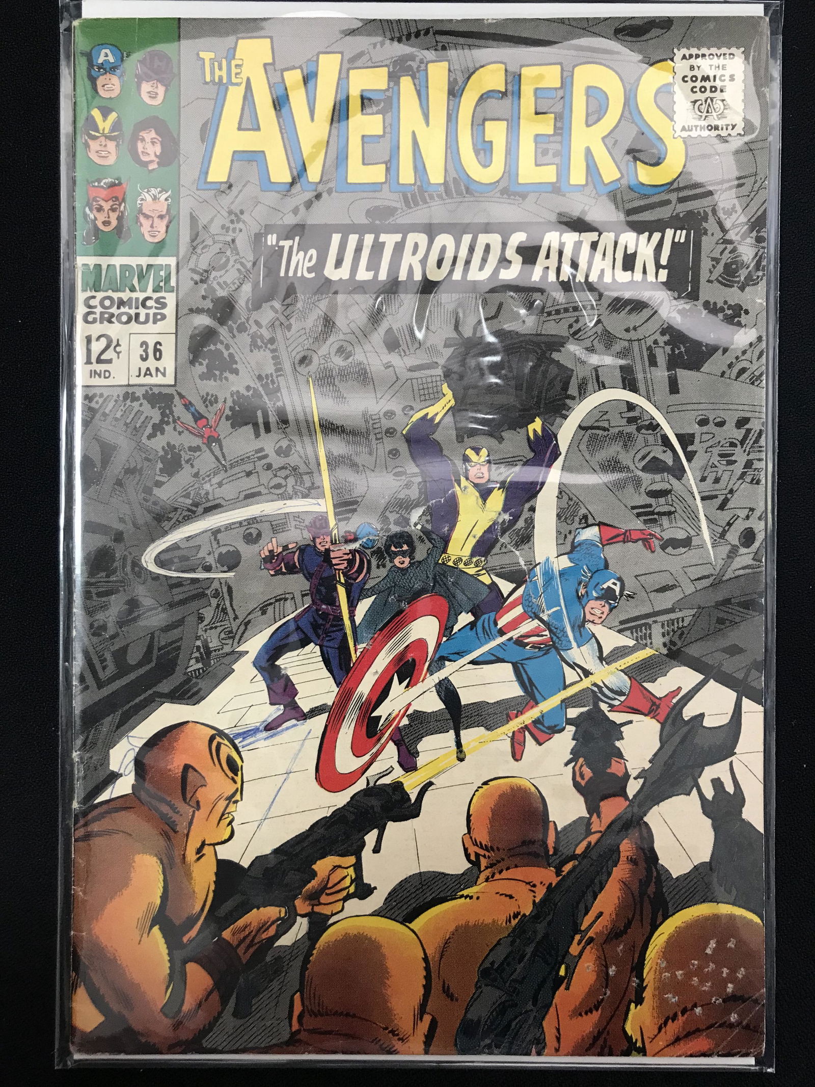 MARVEL COMICS #36 THE AVENGERS (1 of 1)