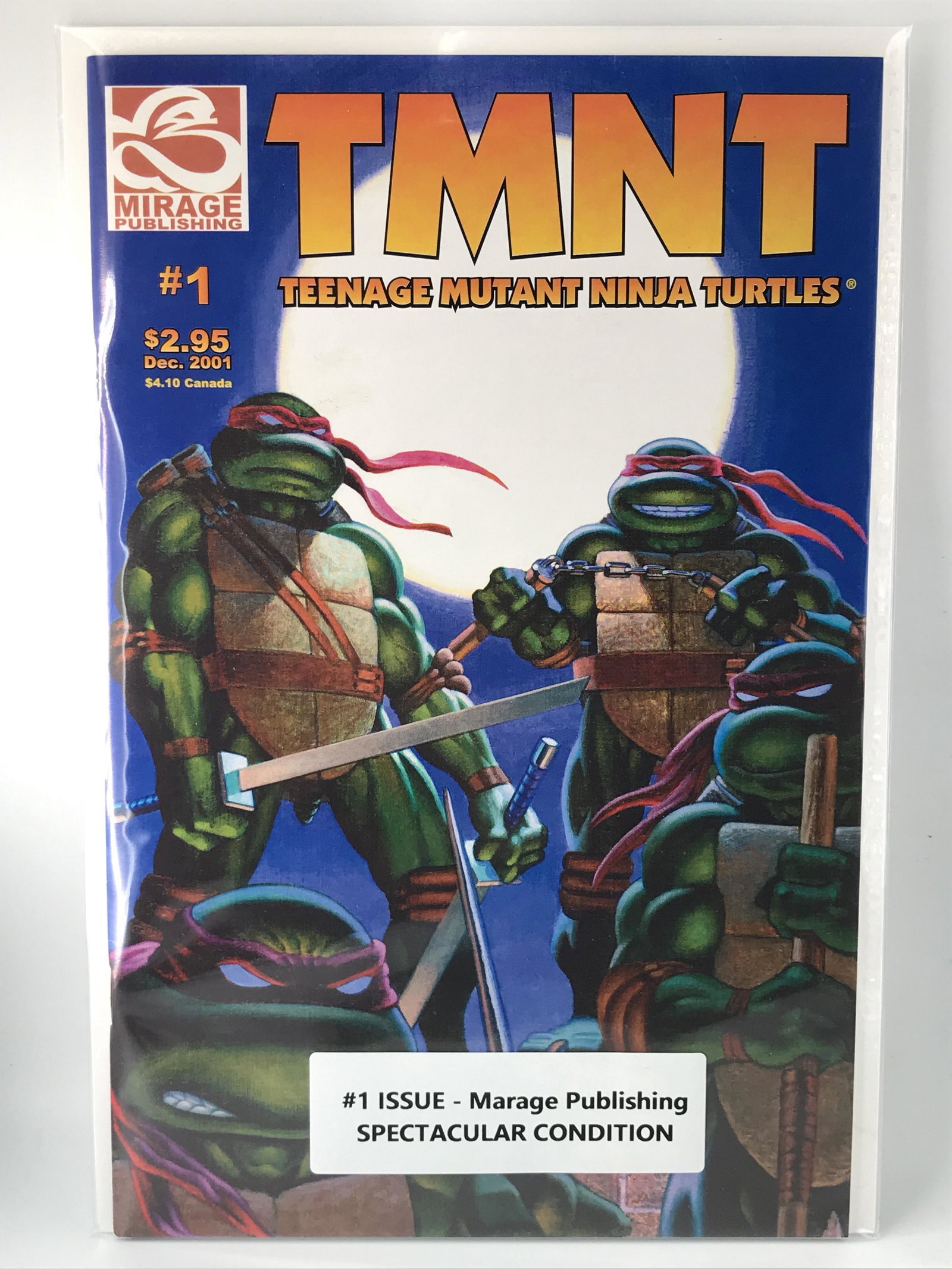 MIRAGE COMICS TEENAGE MUTANT NINJA TURTLES NO. 1: MIRAGE COMICS TEENAGE MUTANT NINJA TURTLES NO. 1