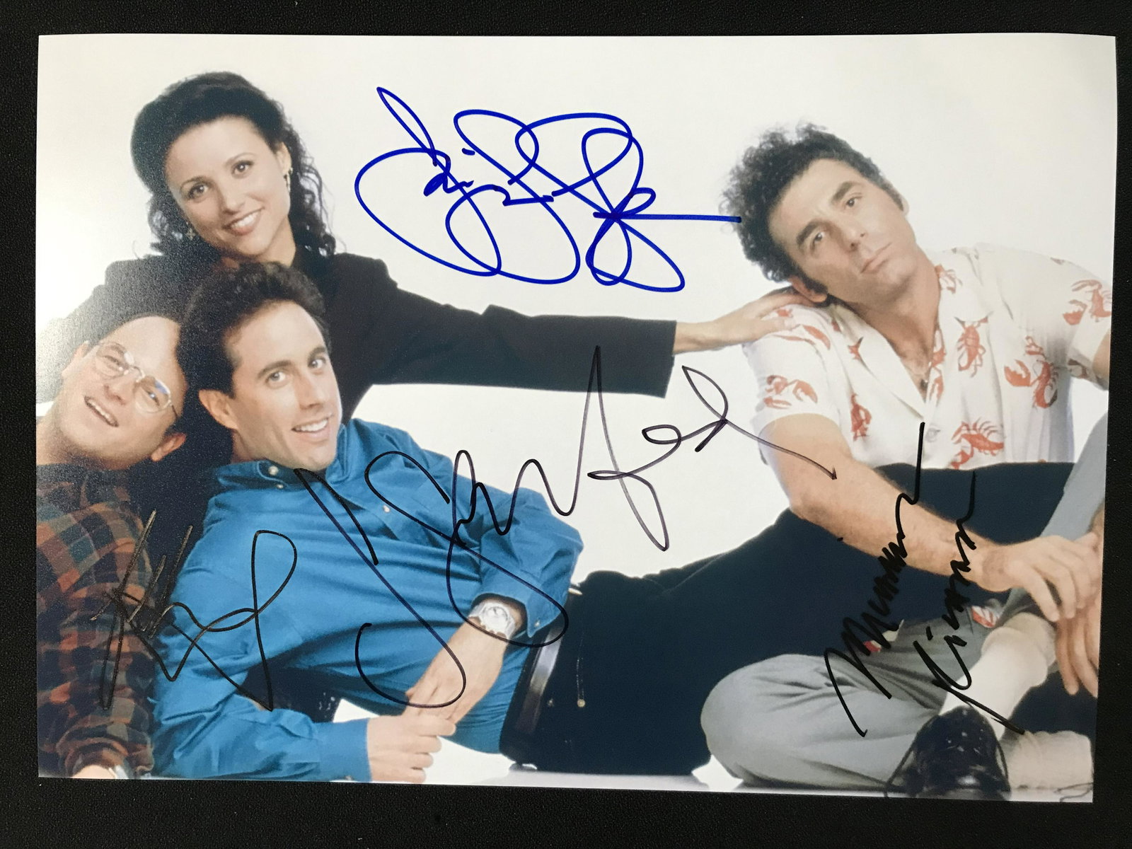 SEINFELD CAST SIGNED 8 X 10 (RA COA) (1 of 2)