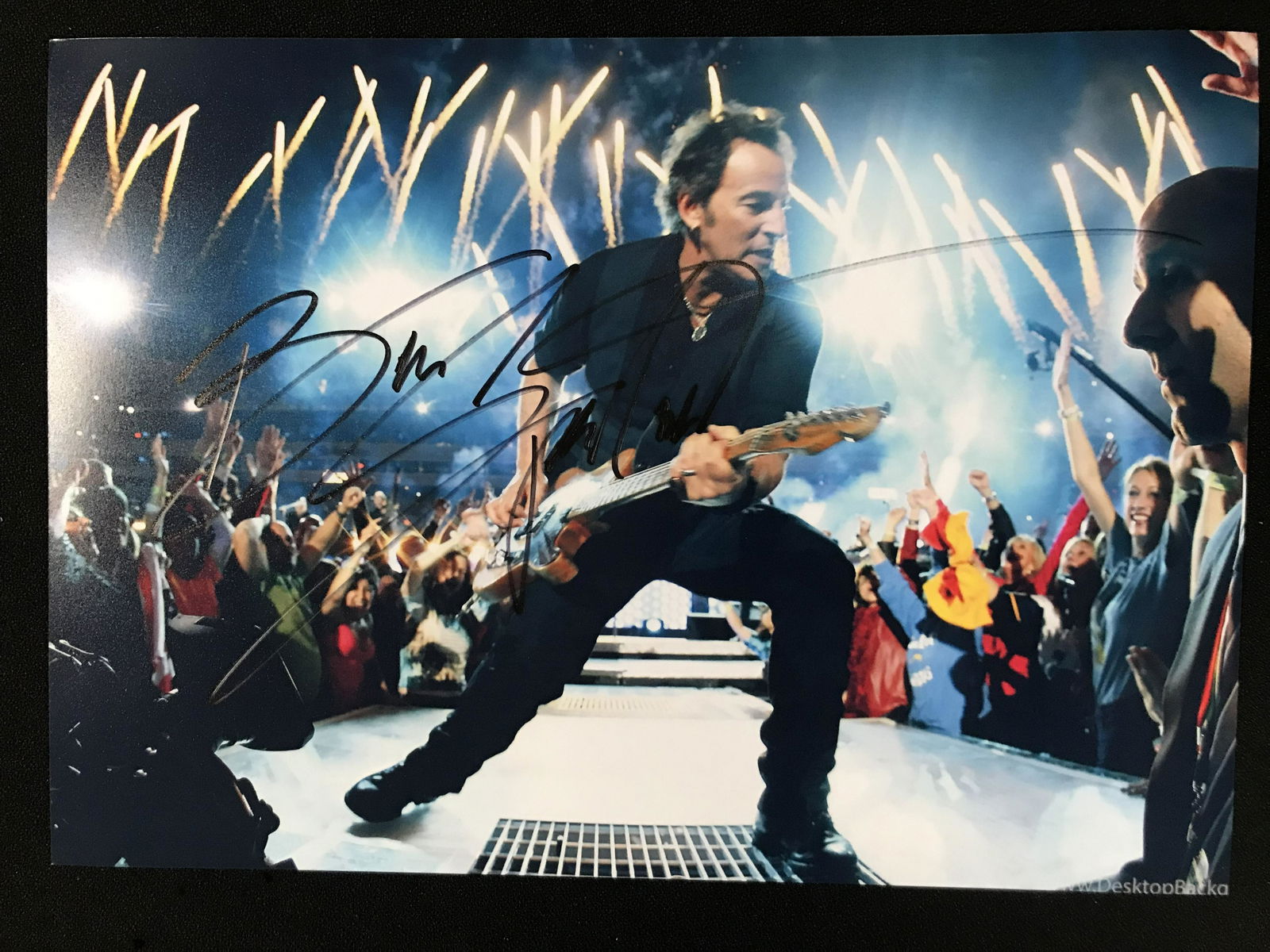 BRUCE SPRINGSTEIN SIGNED 8 X 0 (RA COA) (1 of 2)