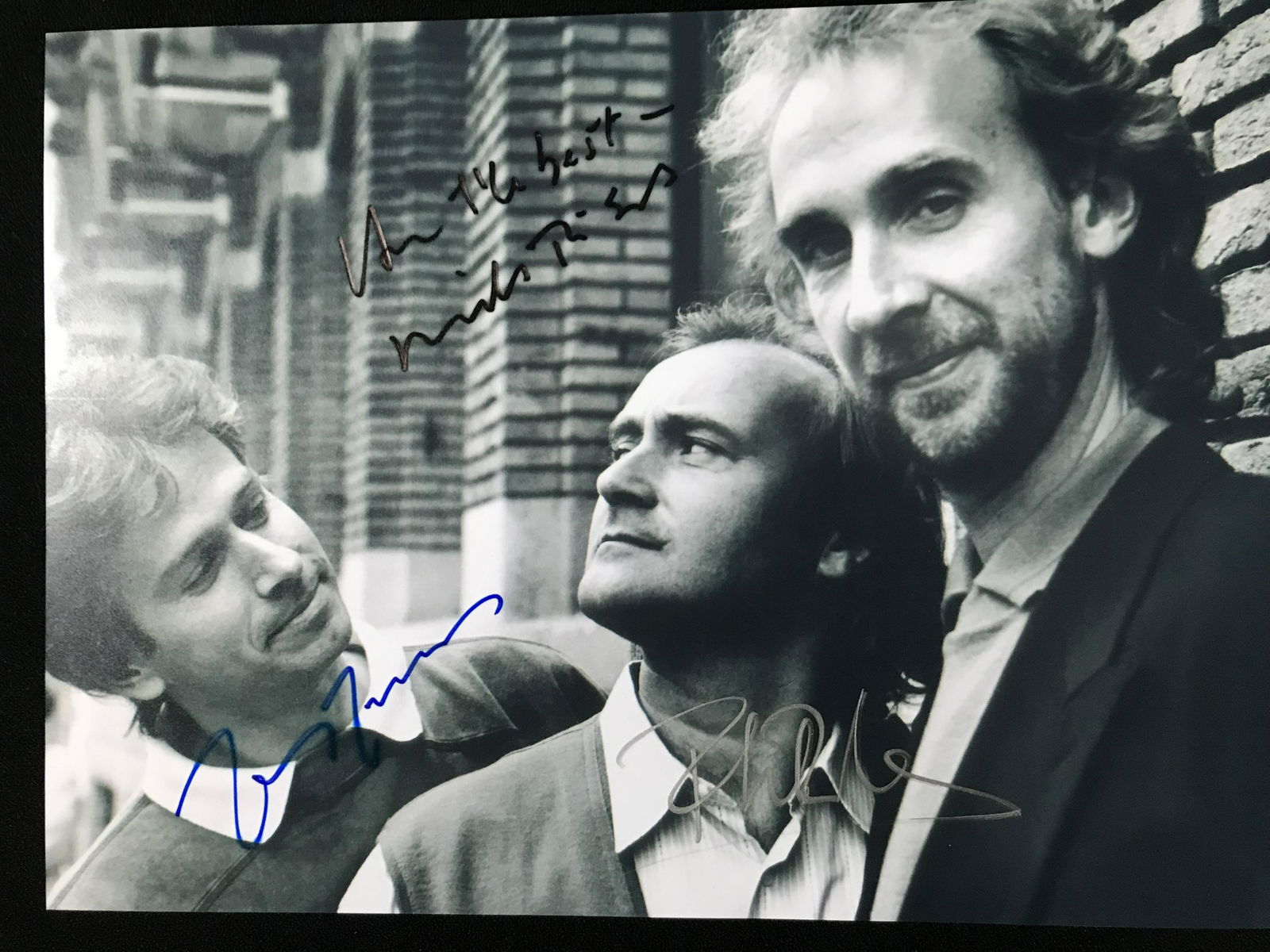 GENESIS BAND SIGNED 8 X 10 (RA COA) (1 of 2)