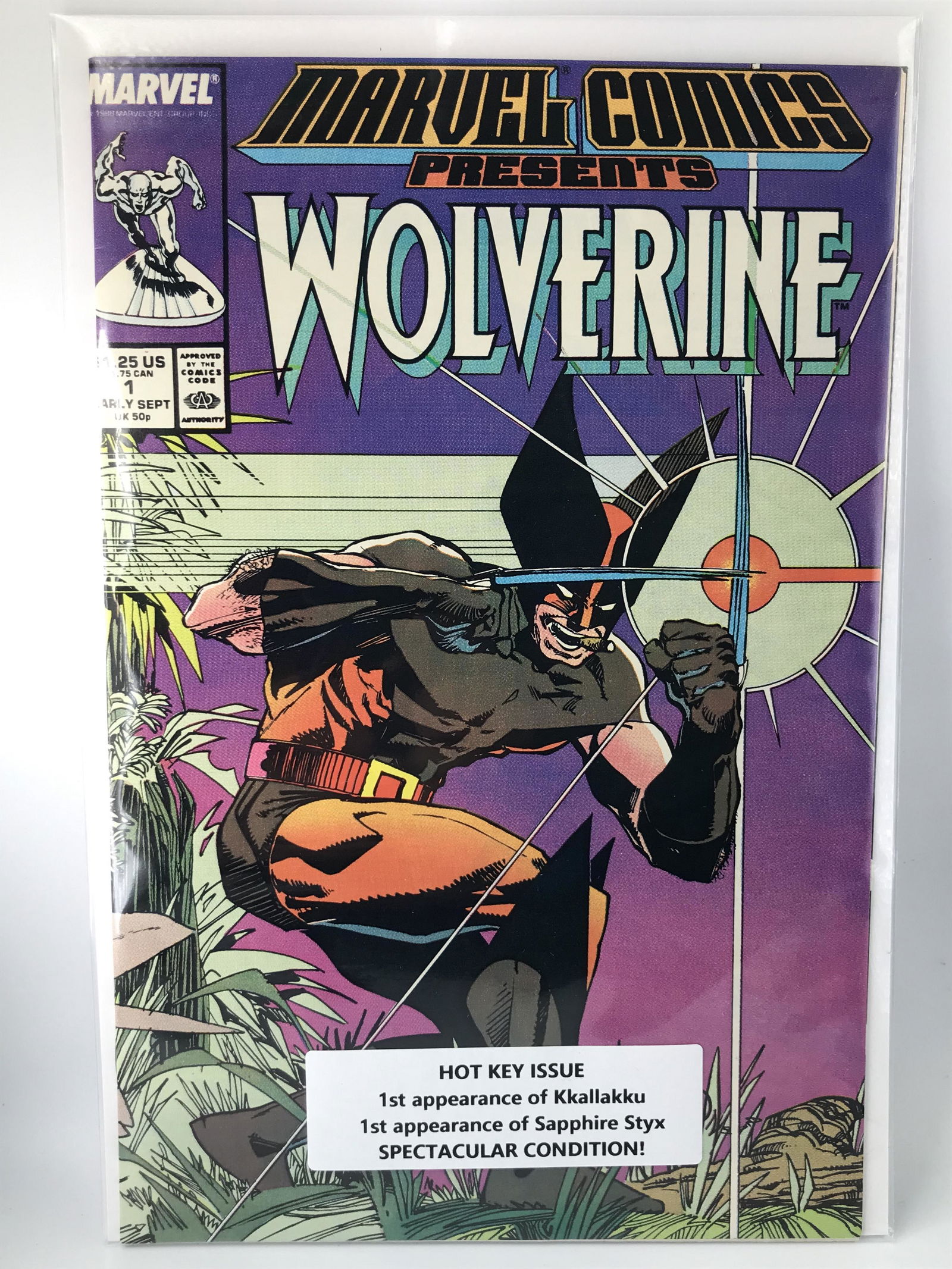 MARVEL COMICS #1 WOLVERINE (1 of 1)