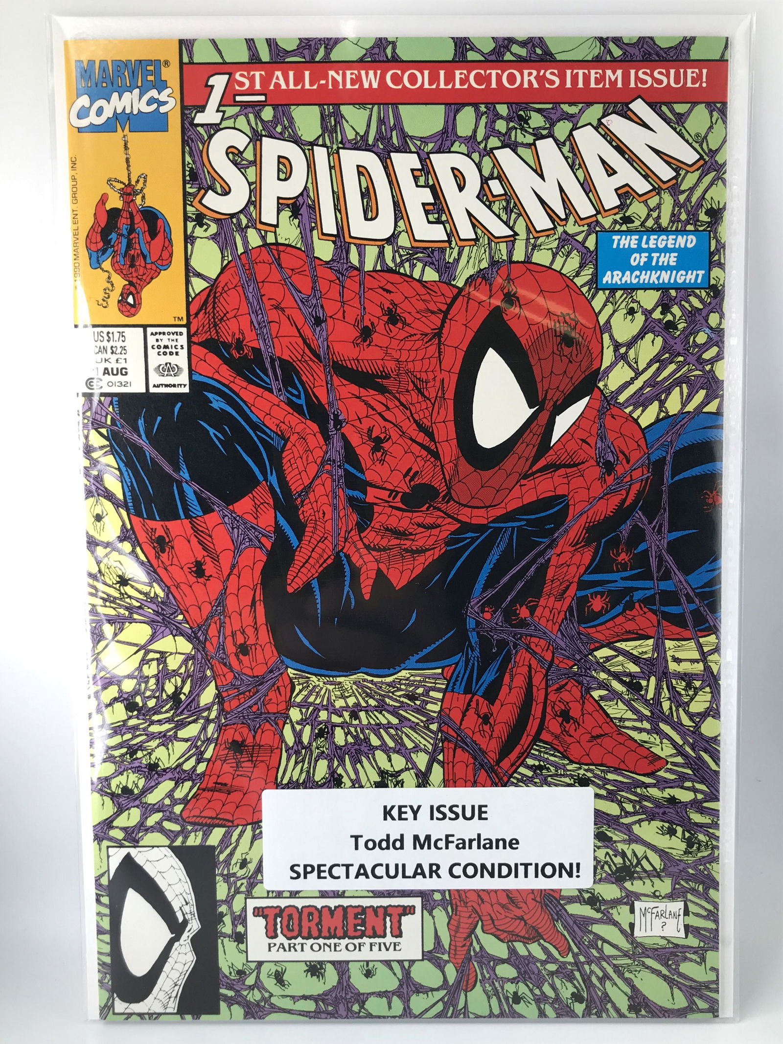 MARVEL COMICS SPIDER MAN NO. 1 (1 of 1)