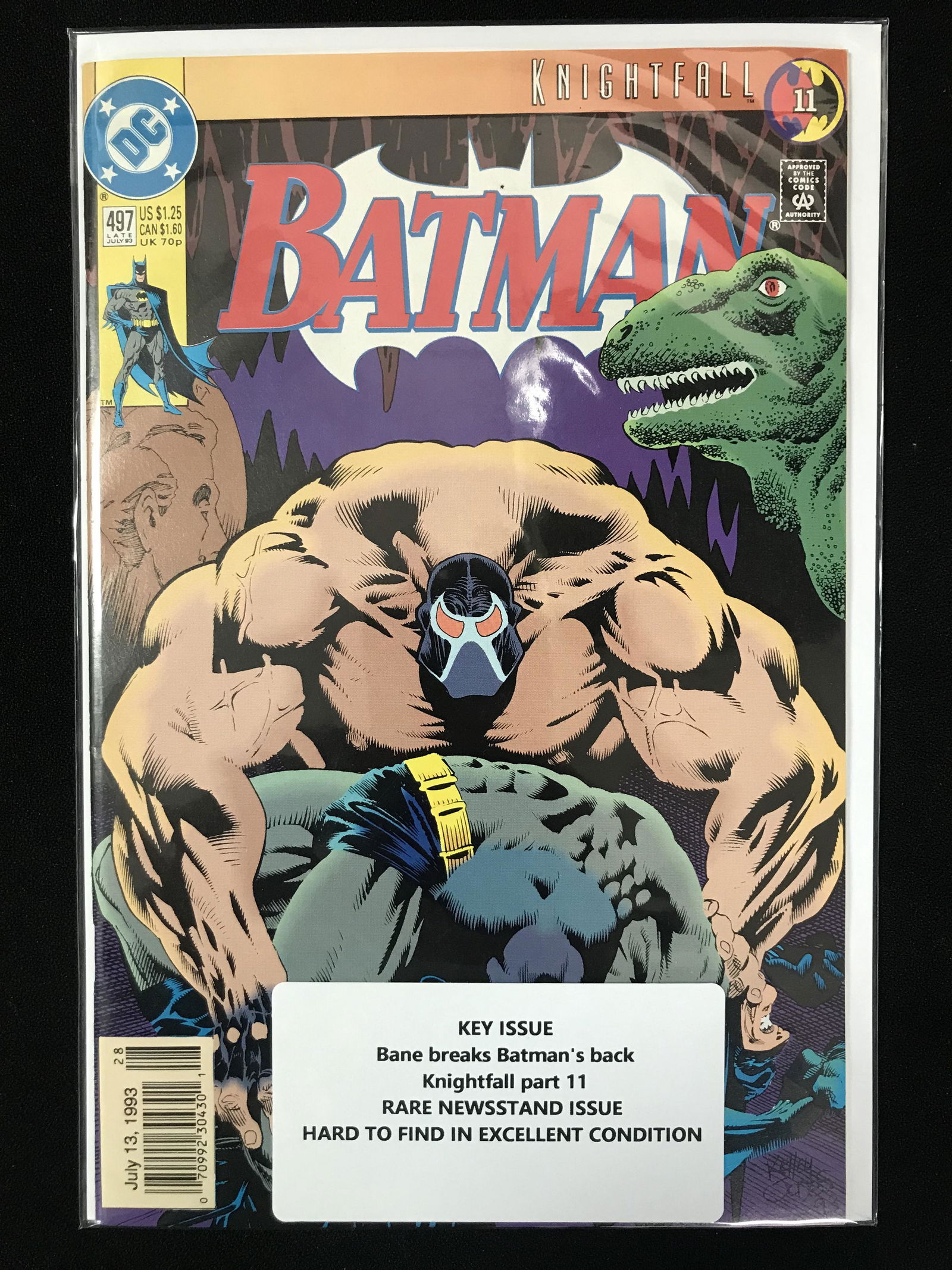 DC COMICS BATMAN NO. 497 (1 of 1)
