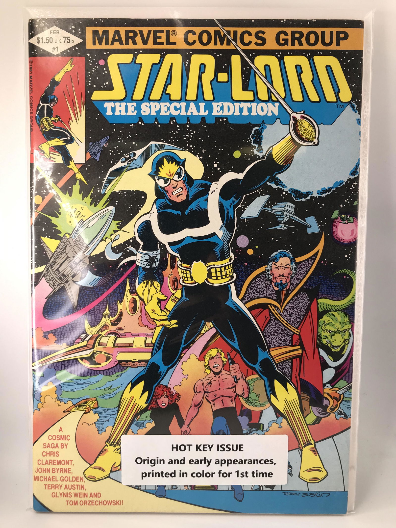 STAR-LORD THE SPECIAL EDITION #1  KEY ISSUE (MARVEL COMICS) (1 of 1)