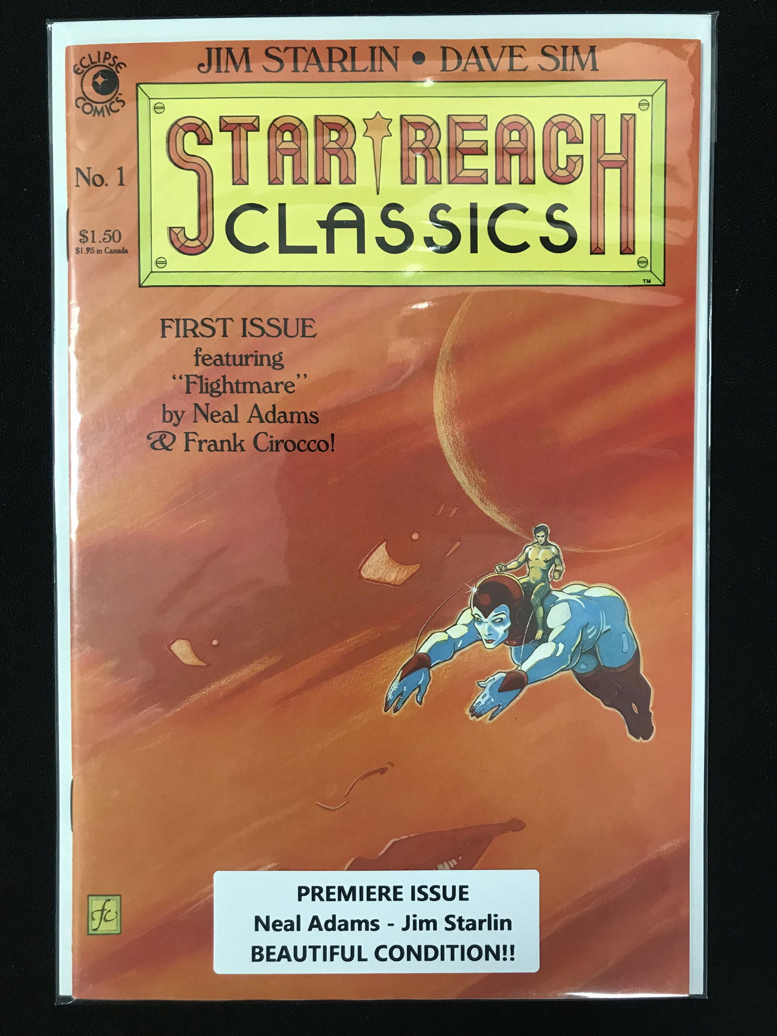 STAR REACH CLASSICS #1 PREMIERE ISSUE (ECLIPSE COMICS) (1 of 1)