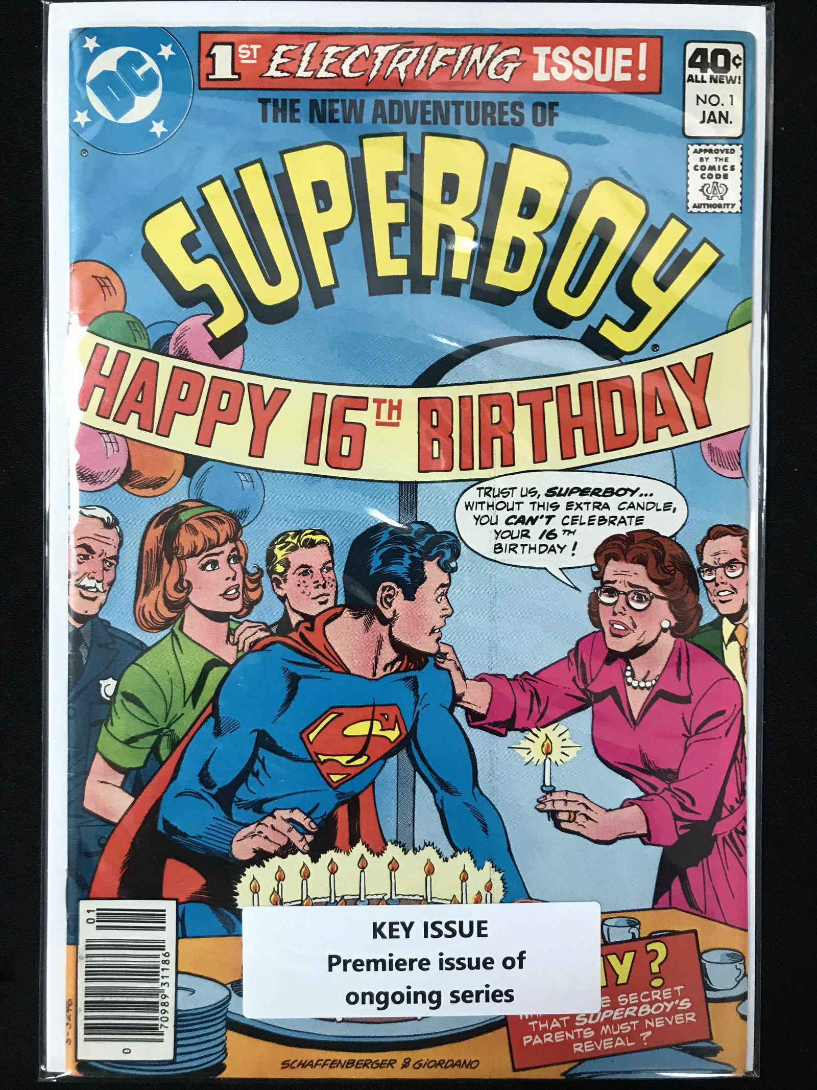 SUPERBOY #1  KEY ISSUE    (DC COMICS) (1 of 1)