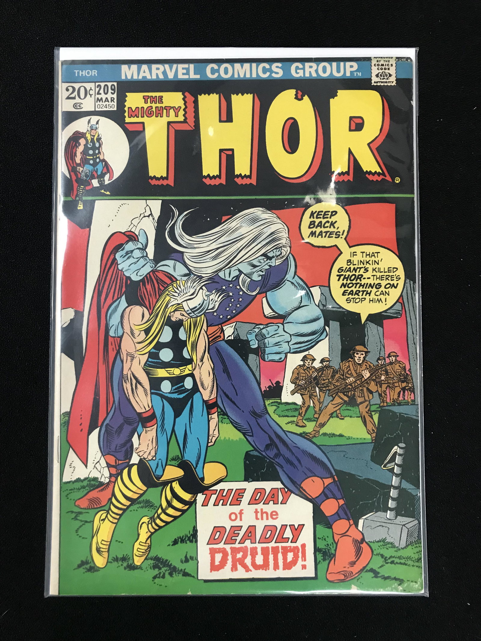 MARVEL COMICS THE MIGHTY THOR 209: MARVEL COMICS THE MIGHTY THOR 209