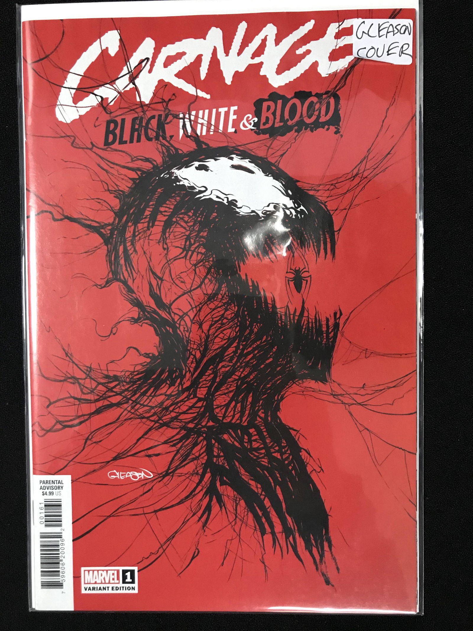 CARNAGE BLACK WHITE&BLOOD #1 (MARVEL COMICS) (1 of 1)