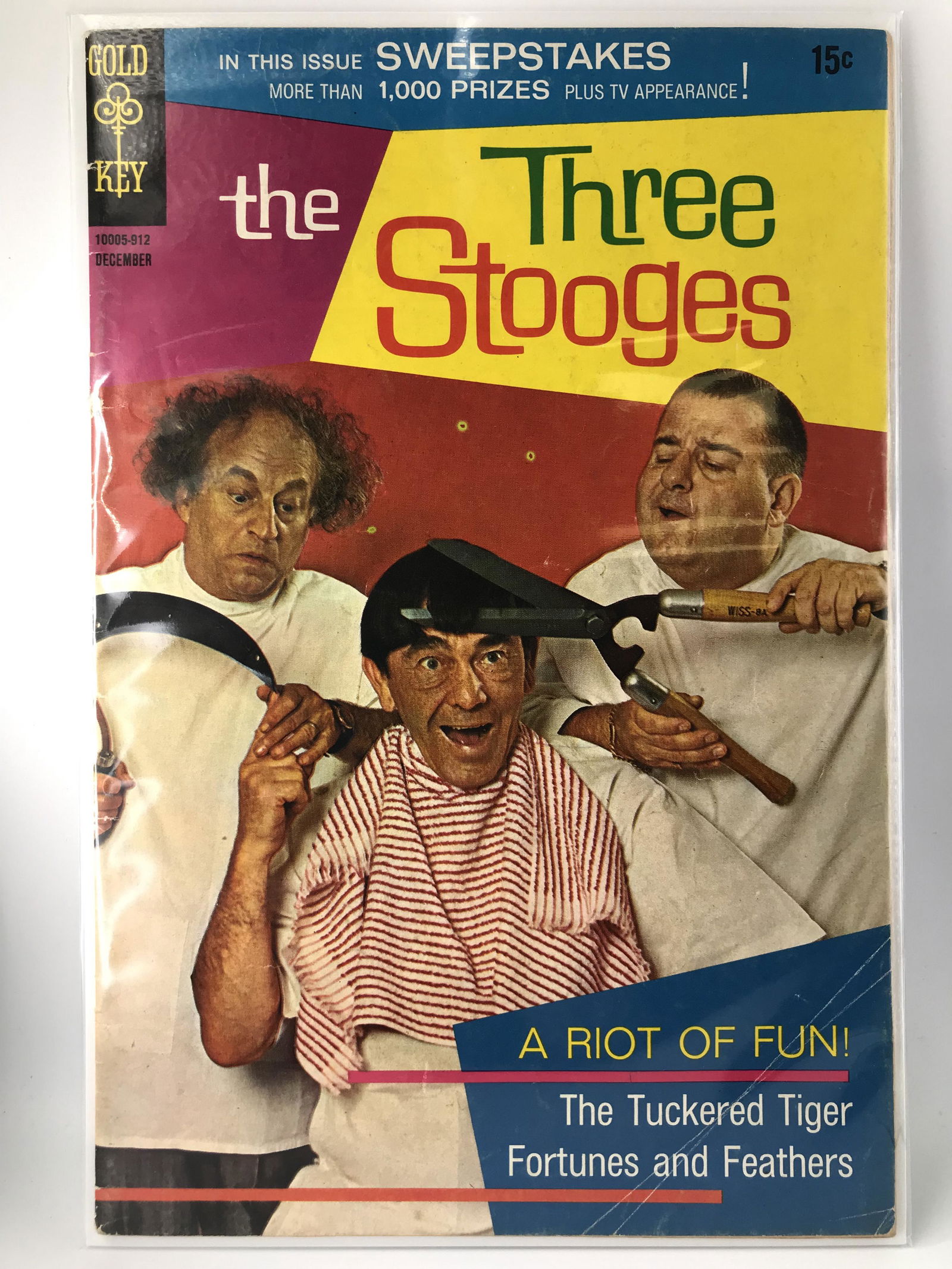 THE THREE STOOGES (GOLD KEY COMICS) (1 of 1)